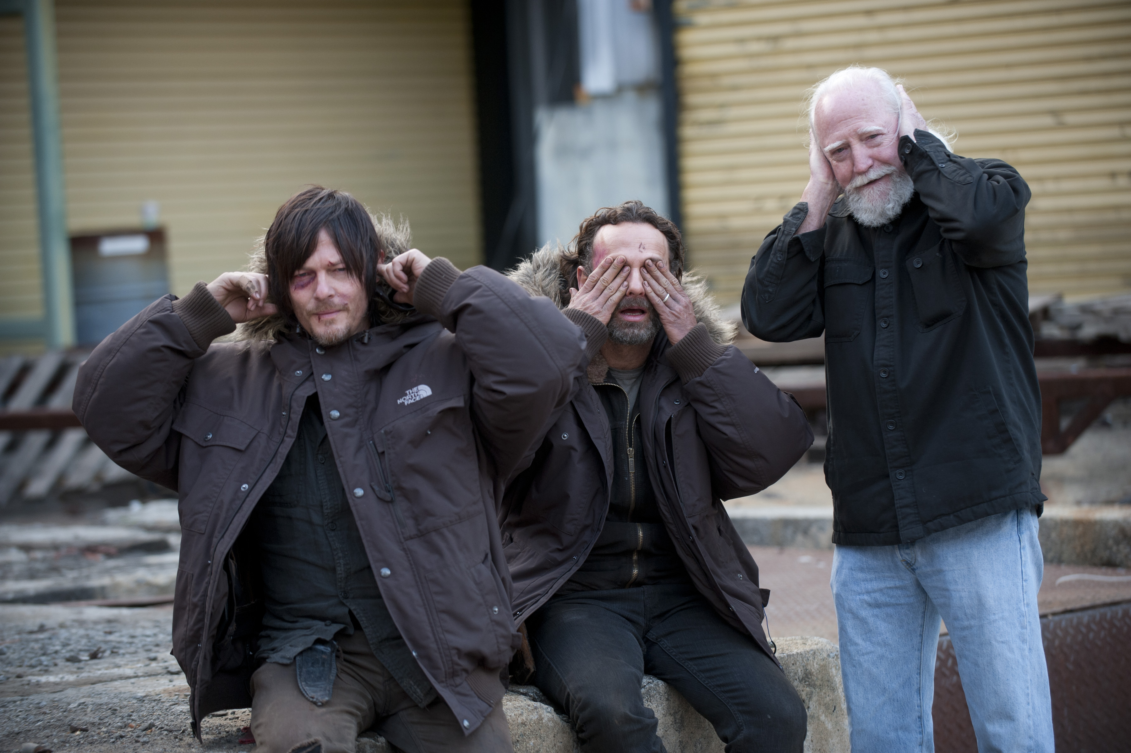 Andrew Lincoln Norman Reedus Scott Wilson - HD Wallpaper 