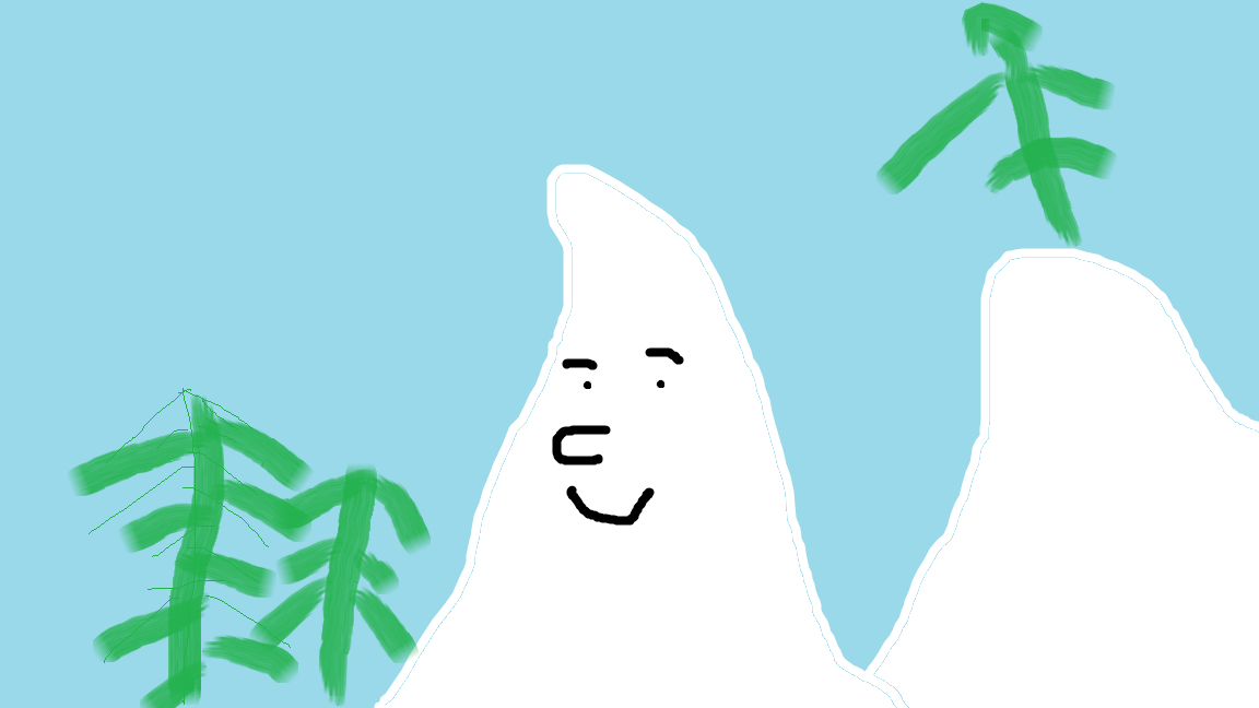 My Friend Tried To Copy The Recent Bob Ross Stream - HD Wallpaper 