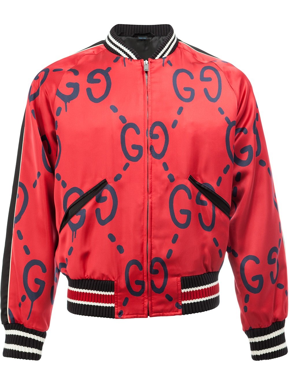 Gucci Rebajas Bolsos, Gucci Chaqueta Bomber Con Estampado - Gucci Ghost Jacket - HD Wallpaper 