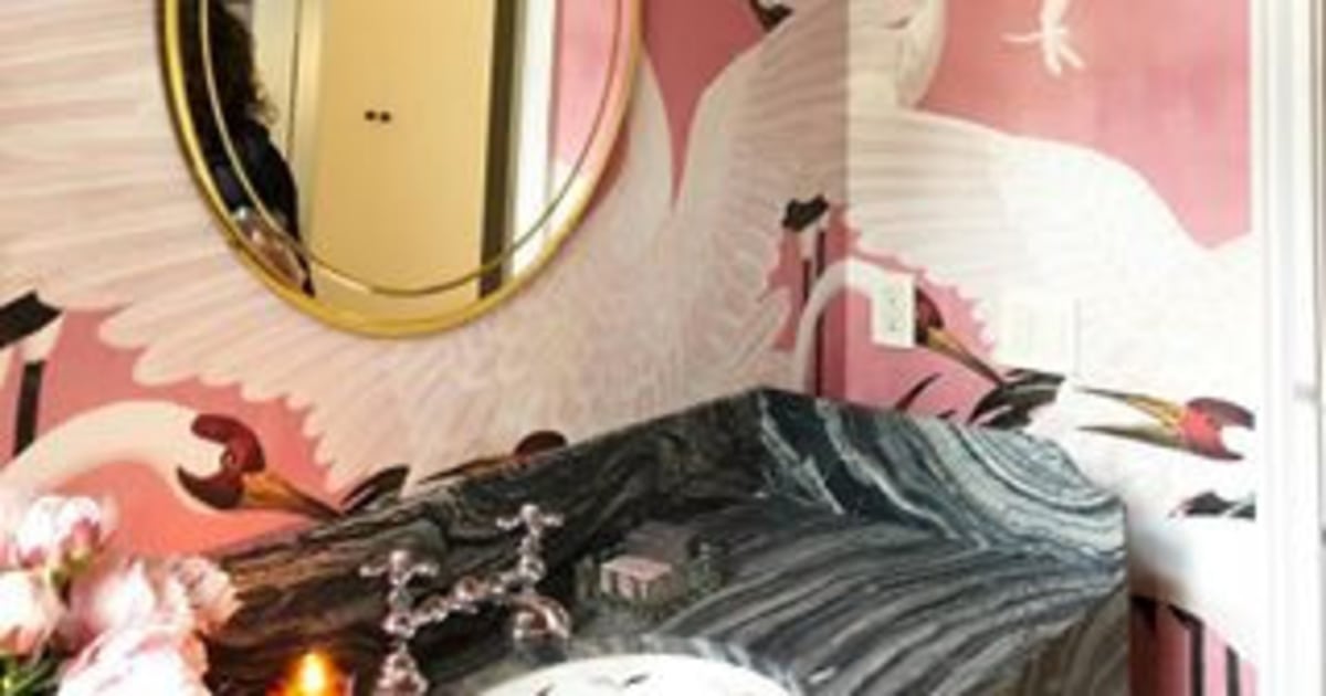 Heron Print - HD Wallpaper 