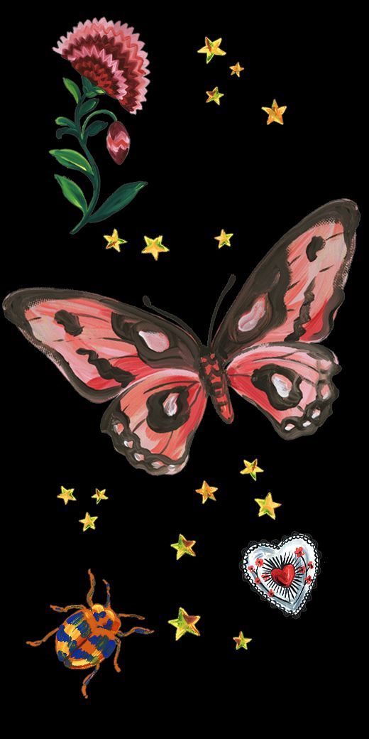 #butterfly Wallpaper Gucci - Gucci Iphone Wallpaper Butterfly - HD Wallpaper 