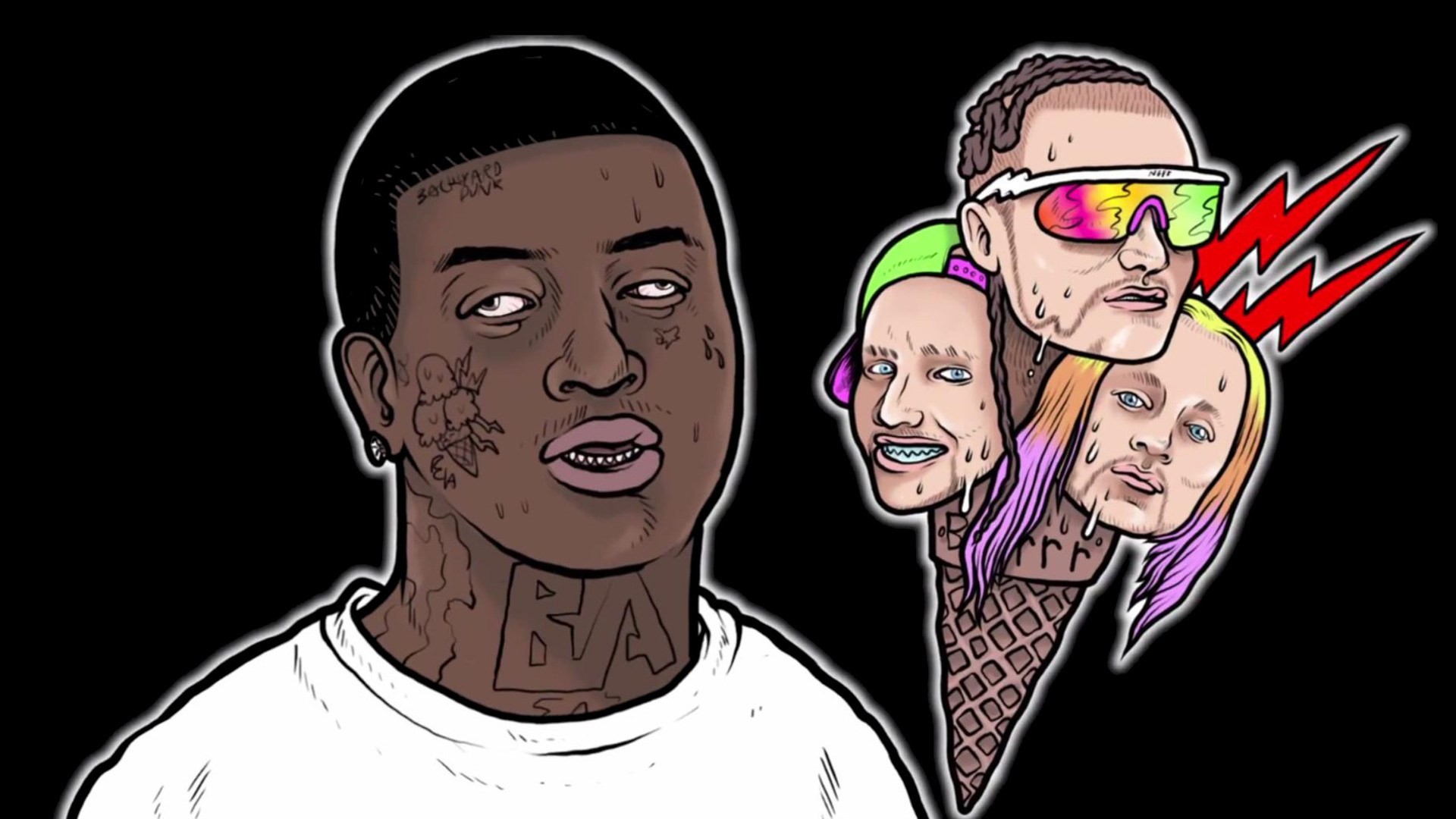 Gucci Phone Wallpaper Its Happy National Gucci Mane - Gucci Mane Cartoon - HD Wallpaper 