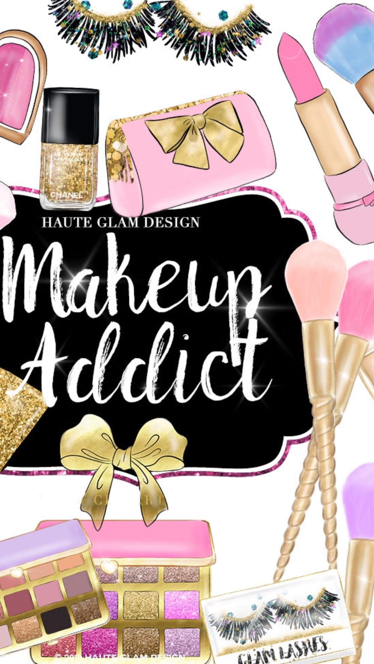 Makeup Addict Fond D Ecran - HD Wallpaper 