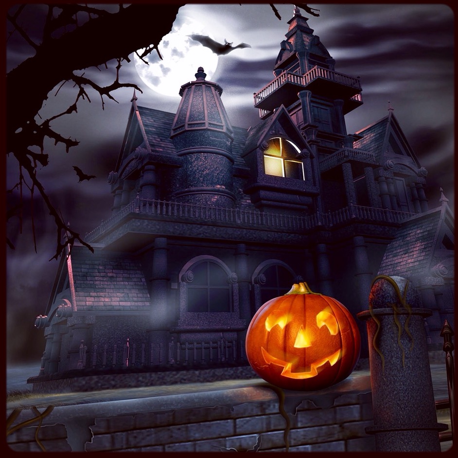 Two More Weeks Until Halloween Has Everyone Picked - Foggy Halloween Facebook Covers - HD Wallpaper 