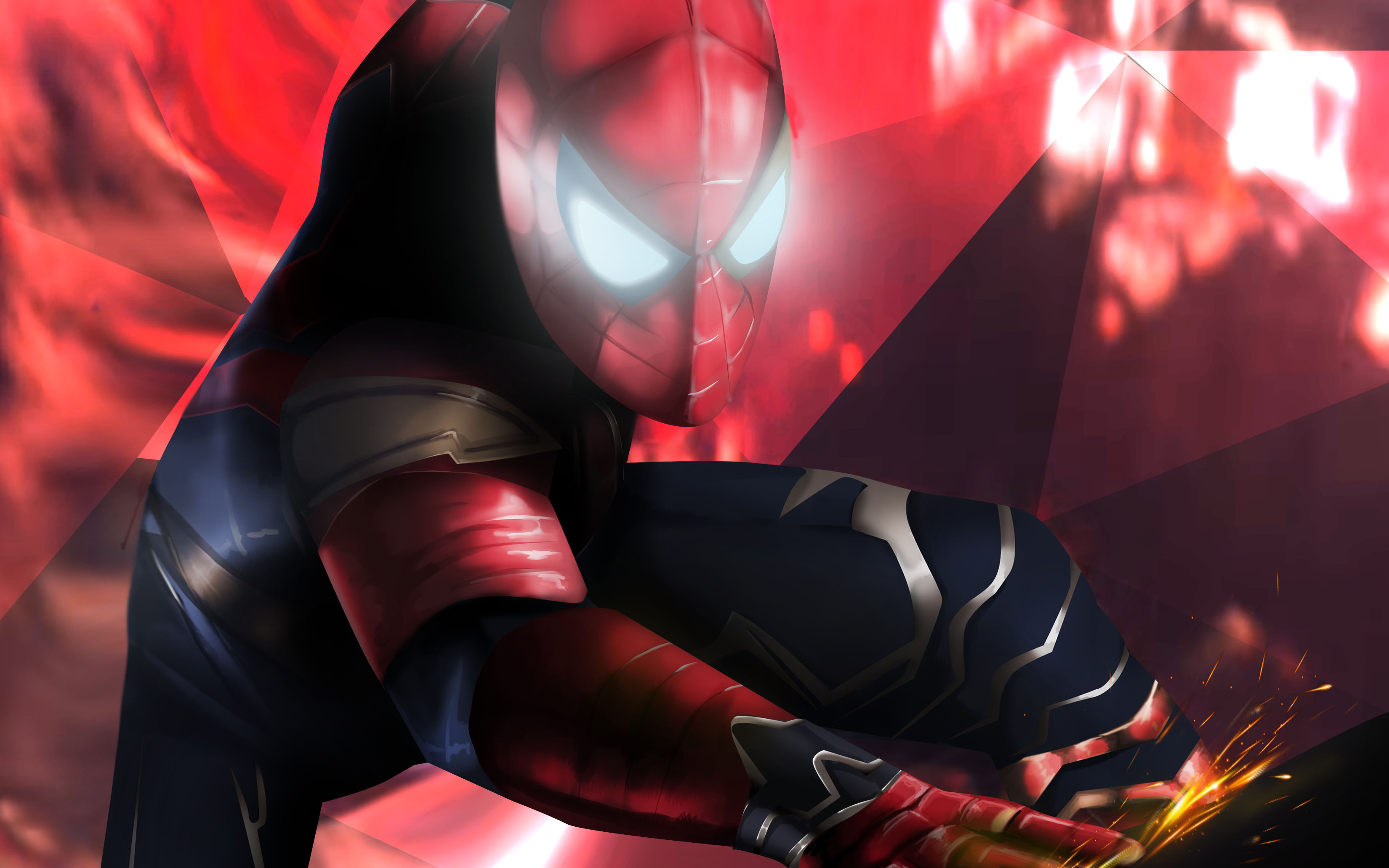 Spider Man Avengers Infinity War Wallpapers - Infinity War Spiderman Hd - HD Wallpaper 