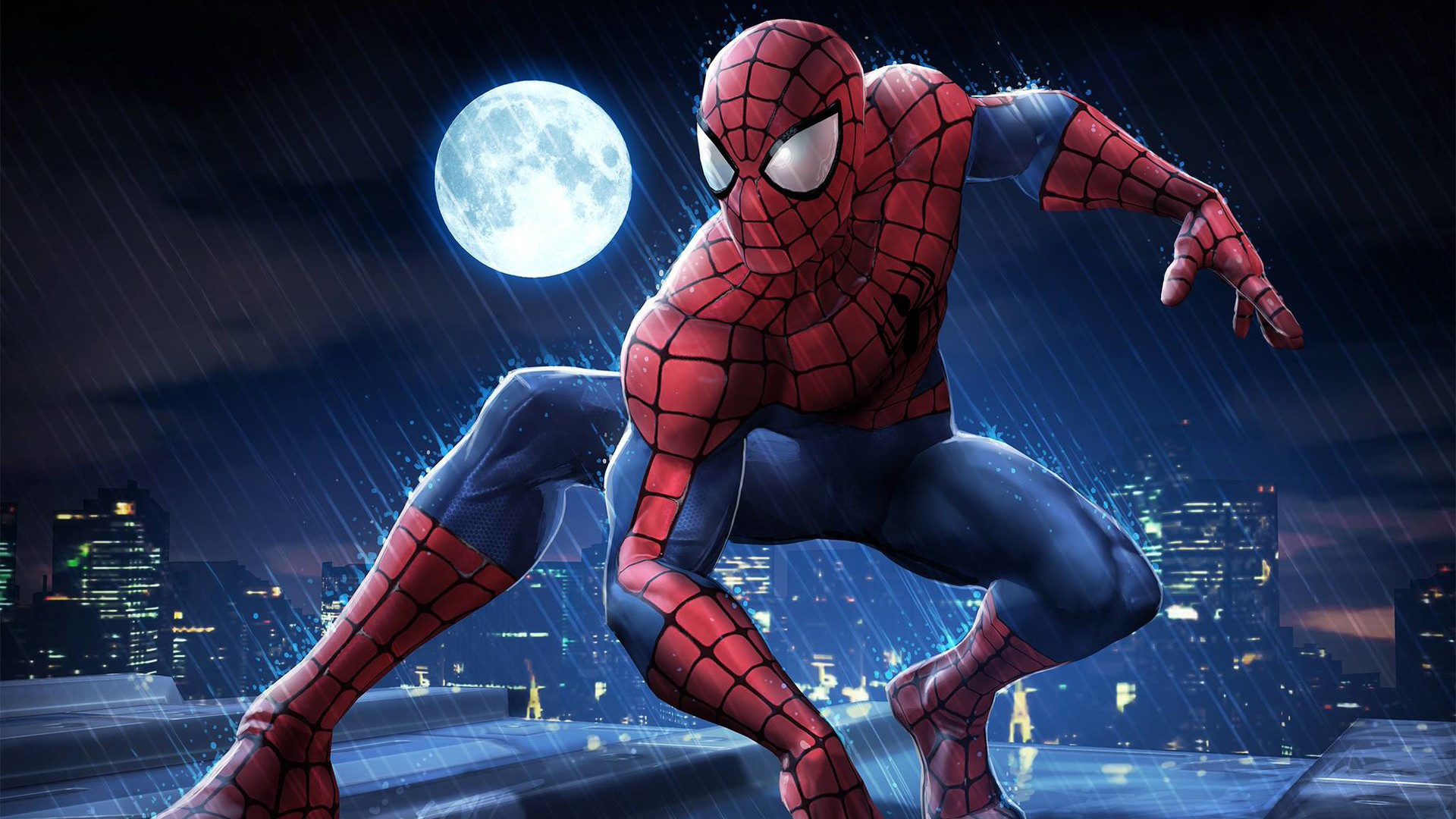 Spider man ps4 classic suit 1920x1080 wallpaper teahub io