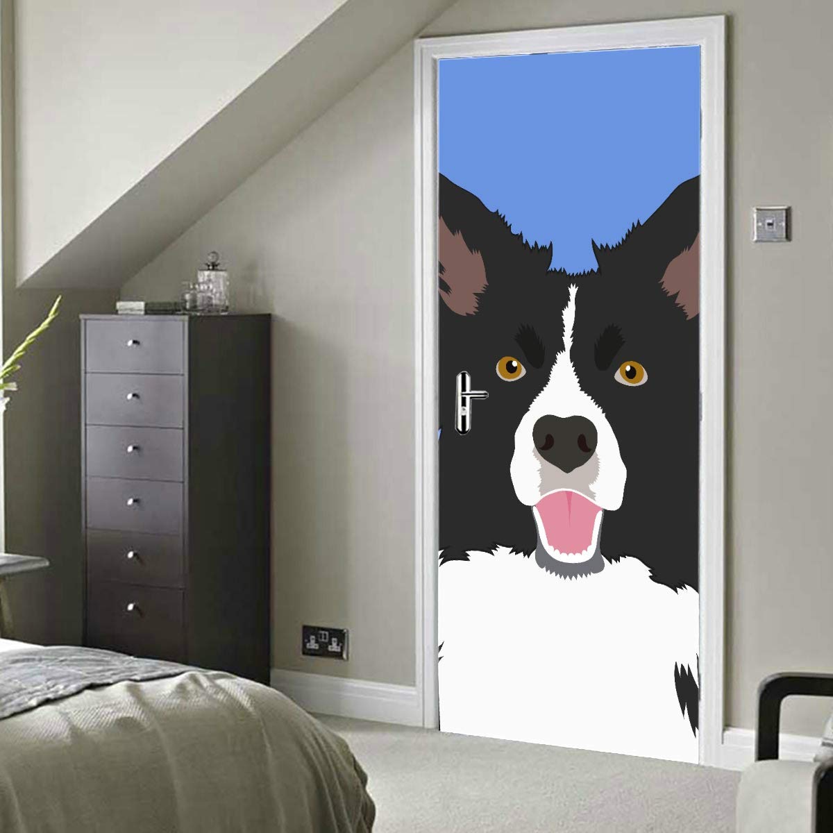 Reno En Puerta De Navidad - HD Wallpaper 