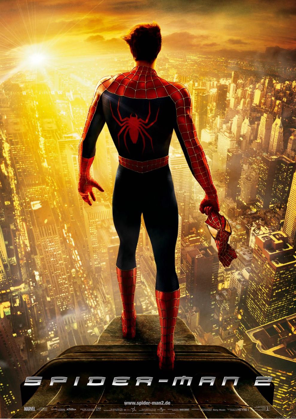 Spider Man 2 Movie Poster - HD Wallpaper 
