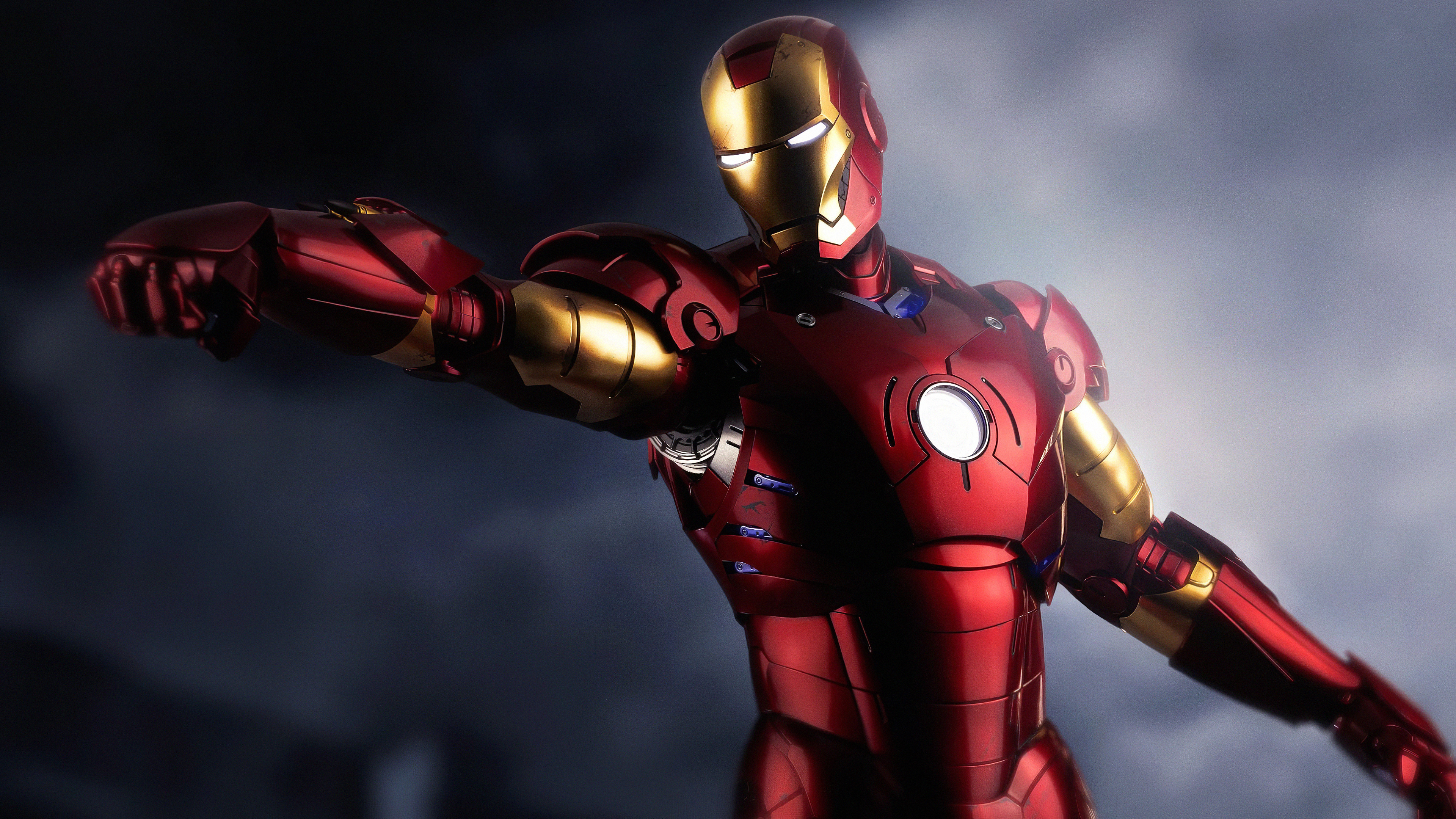 Iron Man Art - Ironman Mk3 - HD Wallpaper 