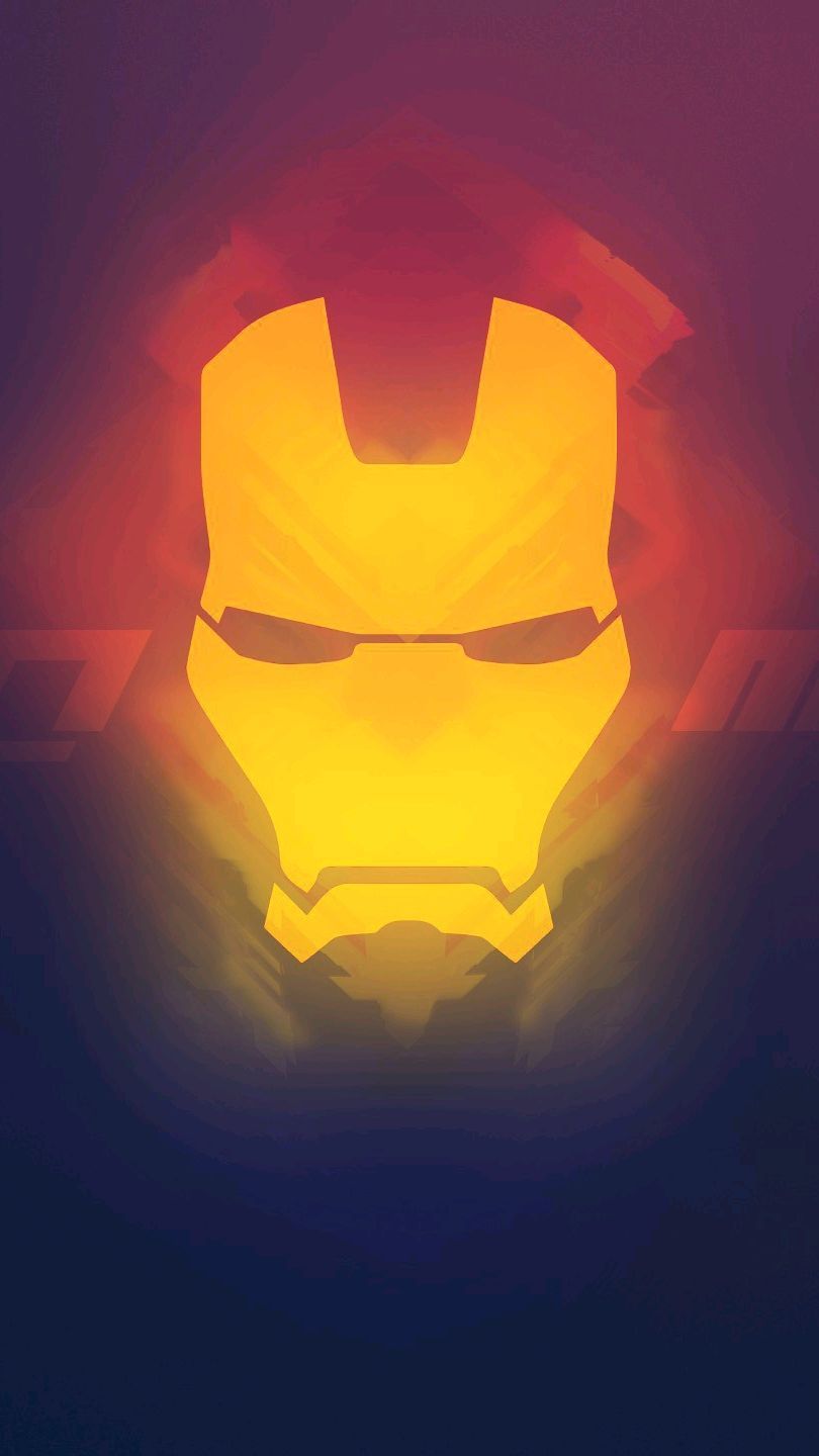 Iron Man Face Vector - HD Wallpaper 