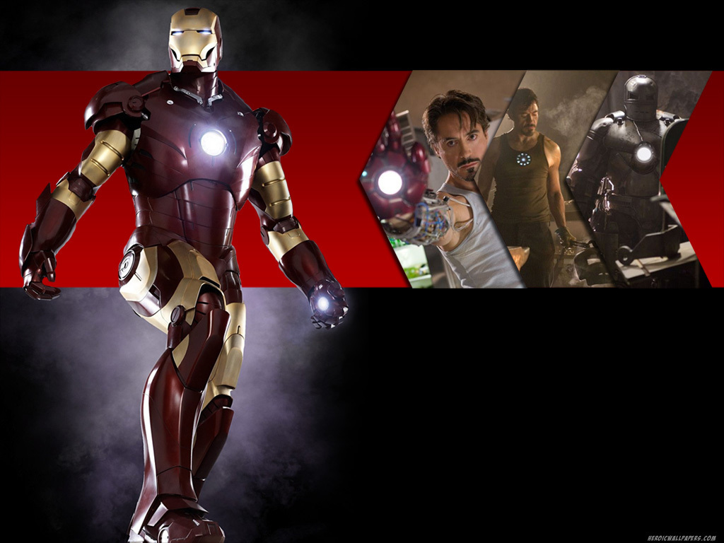 Iron Man Wallpaper - Iron Man 2008 Poster - HD Wallpaper 