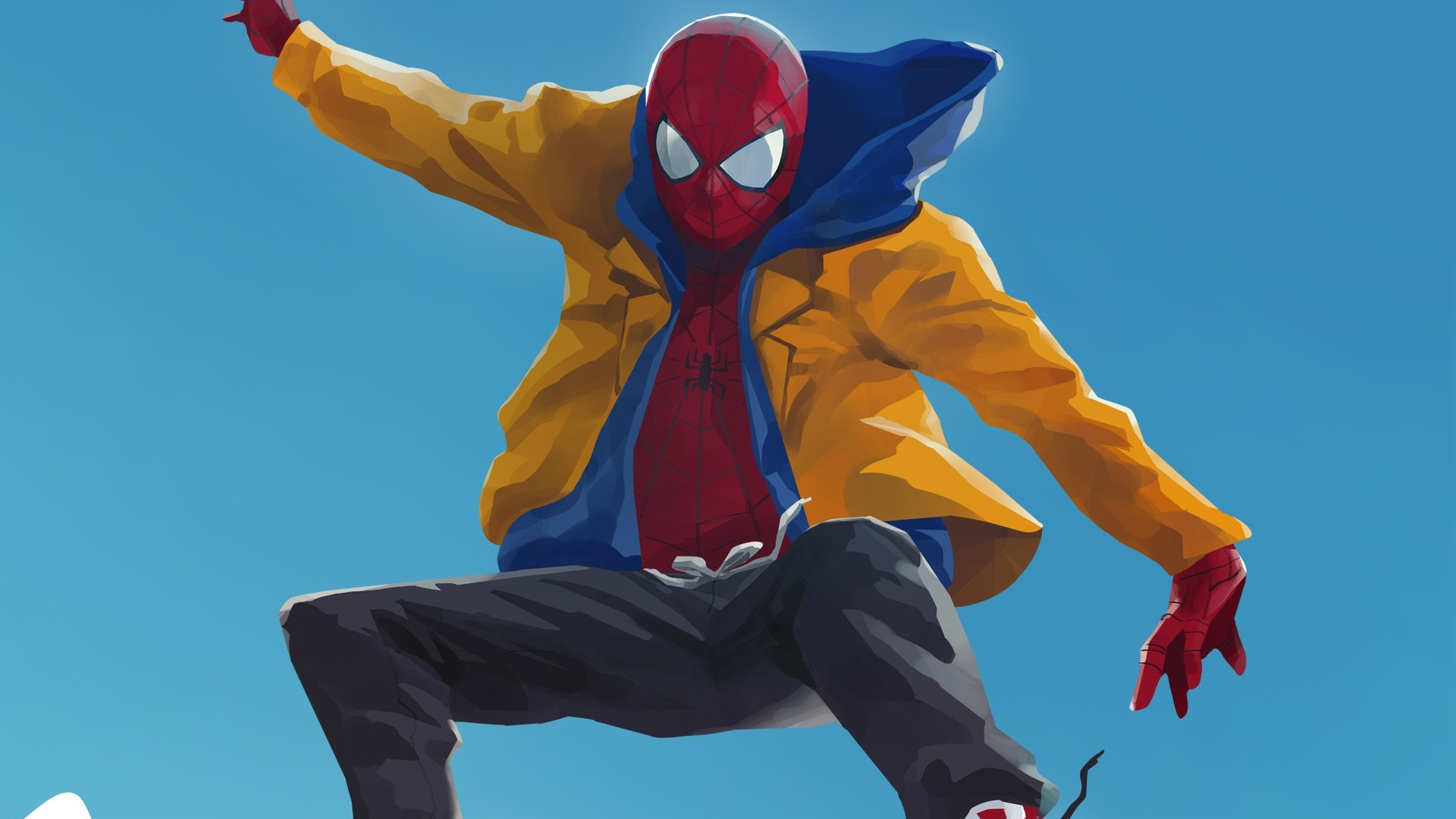 Spiderman Into The Spider Verse - HD Wallpaper 