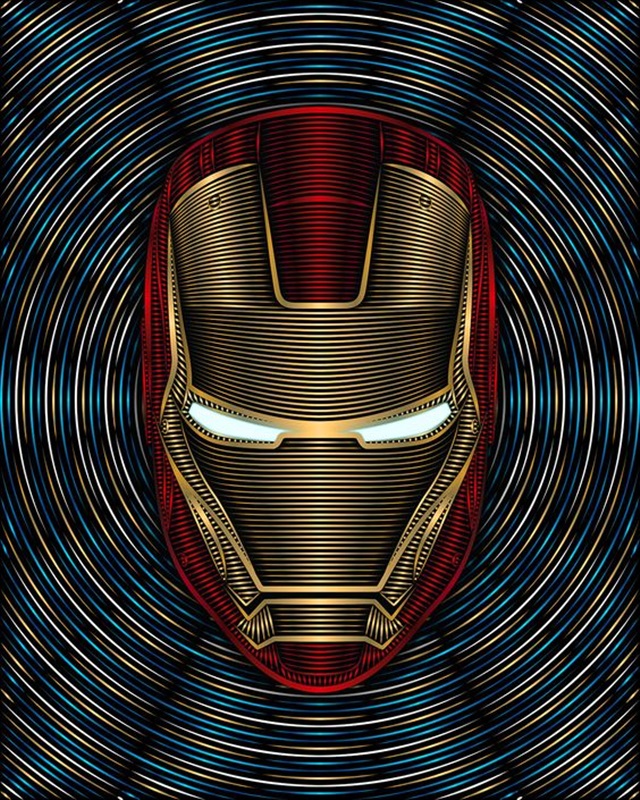 Civil War Wallpaper For Iphone - Art Iron Man Design - HD Wallpaper 