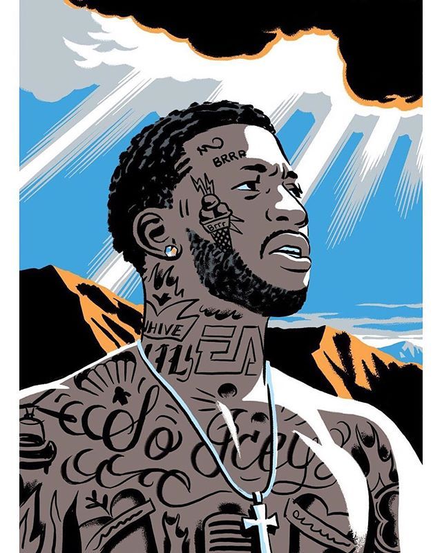 Gucci Mane Art - HD Wallpaper 