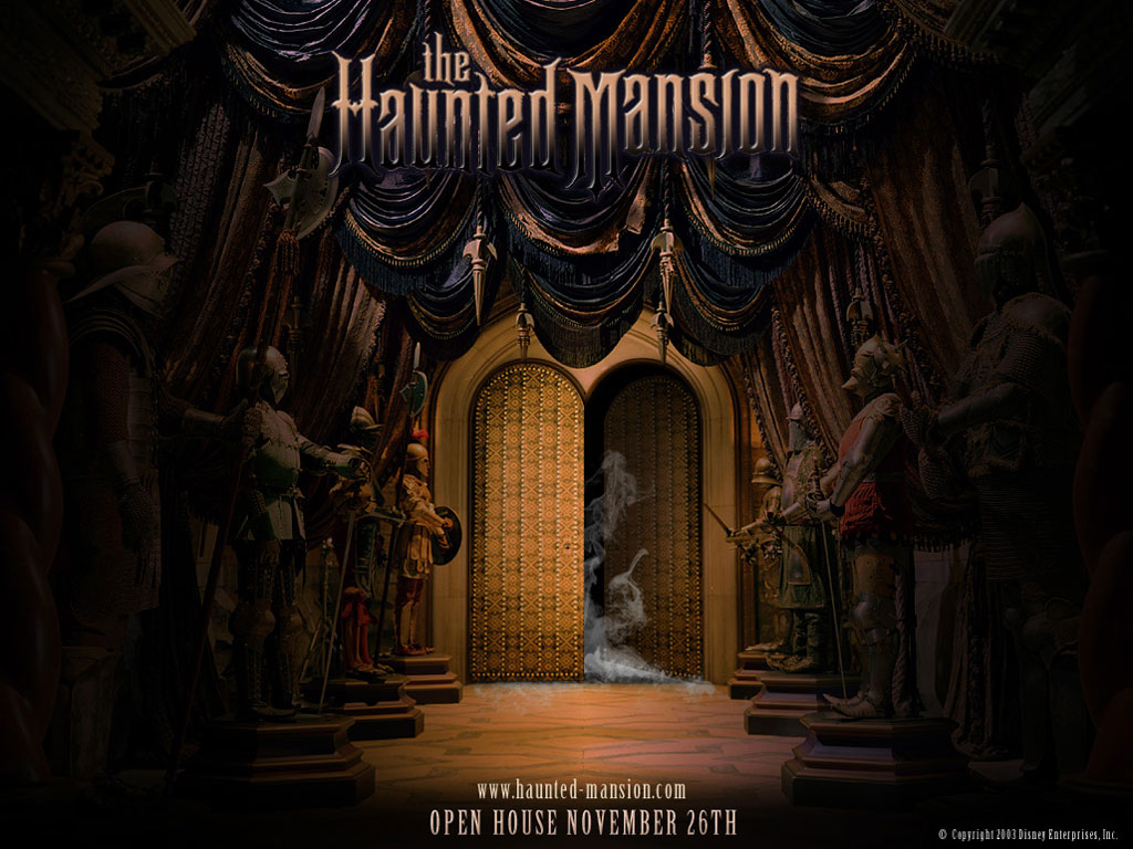 The Haunted Mansion - HD Wallpaper 