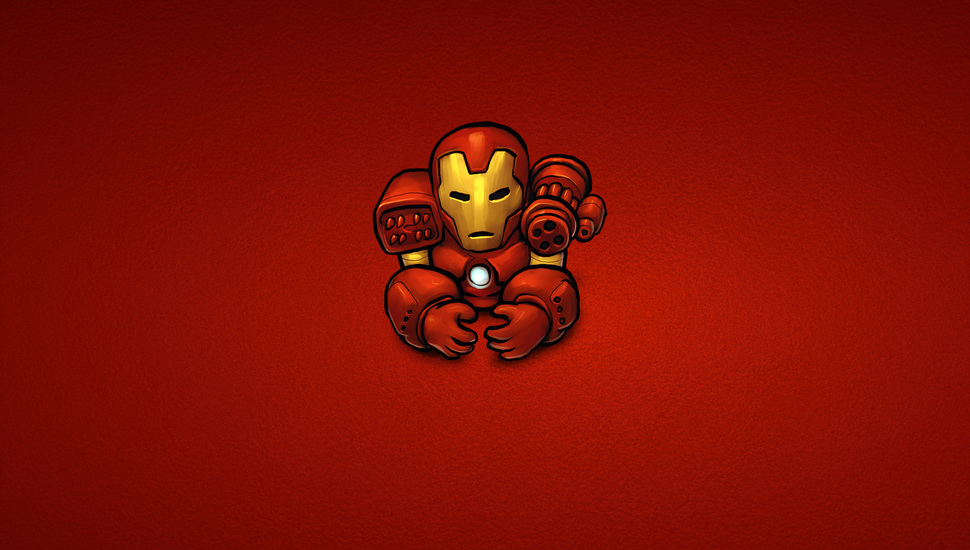 Minimalism, Iron Man, Comic, Steel, Marvel, Iron Man - Iron Man - HD Wallpaper 