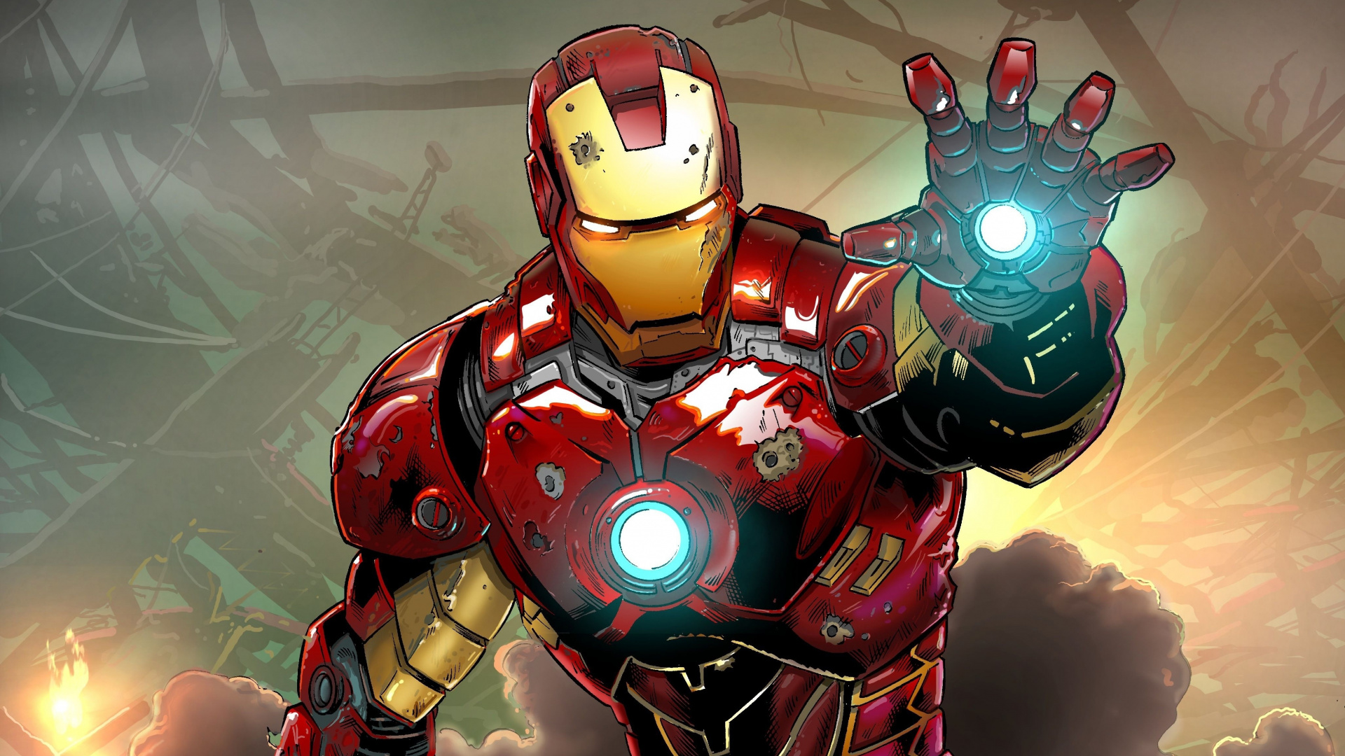 Iron Man, Comicart, 2019, Wallpaper - Iron Man - HD Wallpaper 