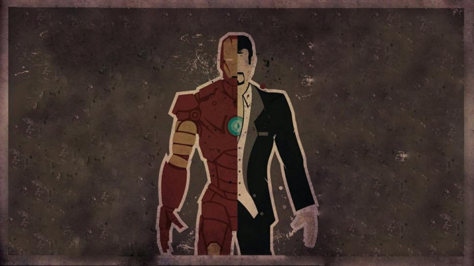 Iron Man Tony Stark Hd Wallpaper,cartoon/comic Wallpaper,man - Tony Stark Clark Kent - HD Wallpaper 