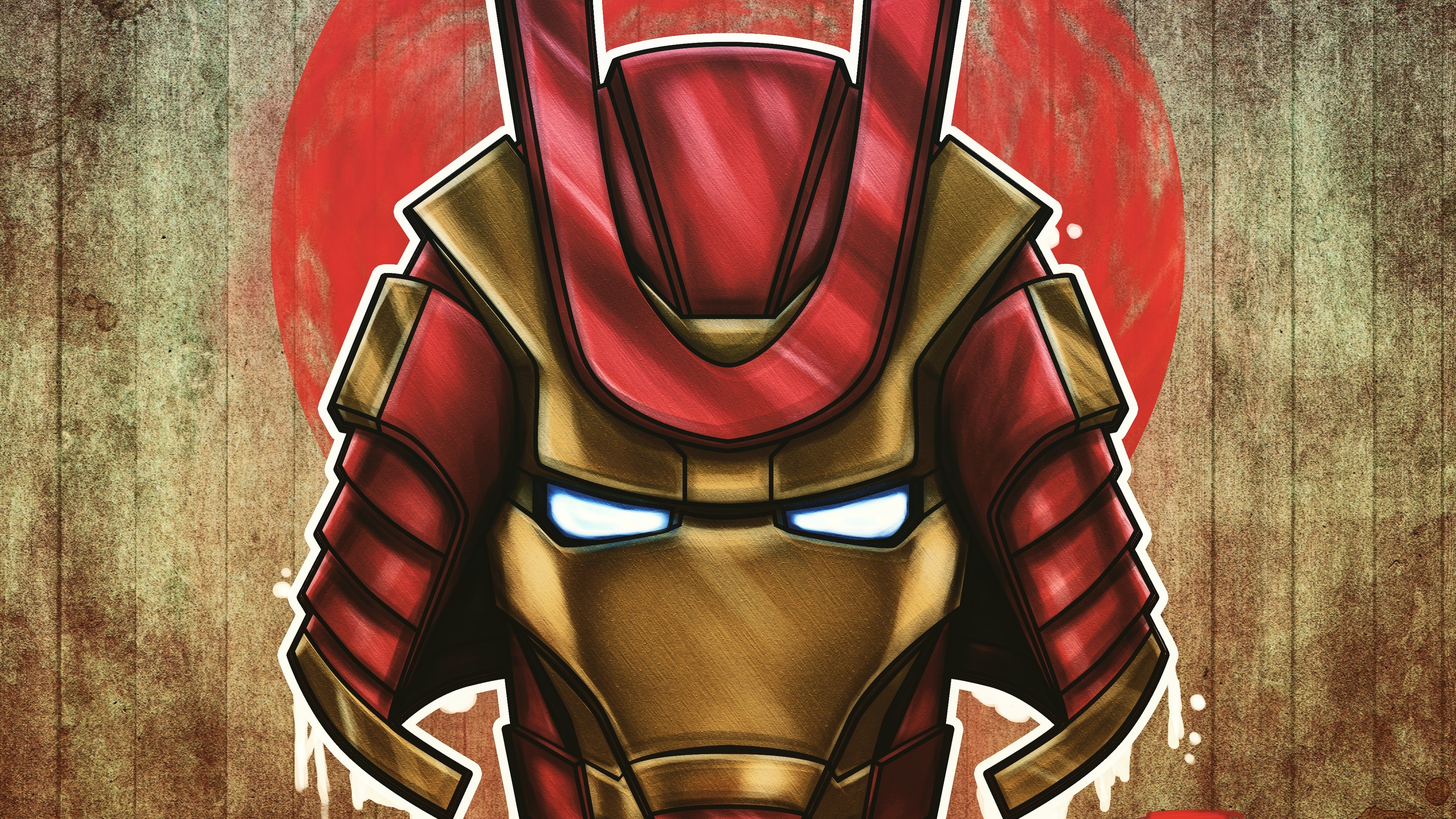 Marvel Samurai Iron Man - HD Wallpaper 