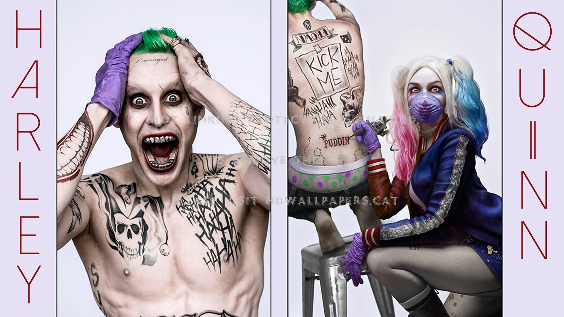 Joker & Harley Quinn Suicide Squad Movies - Harley Quinn X Joker Suicide Squad - HD Wallpaper 