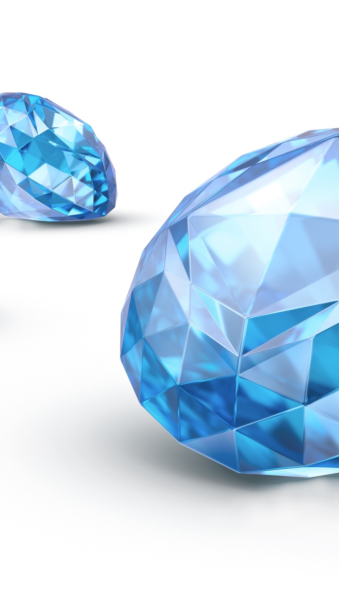 Iphone Wallpaper Sapphire, Blue Diamond - Dec Birthstone Color - HD Wallpaper 