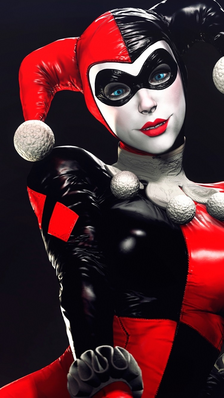 Iphone Wallpaper Dc Comics, Harley Quinn, Villain, - Batman Xbox Harley Quinn - HD Wallpaper 