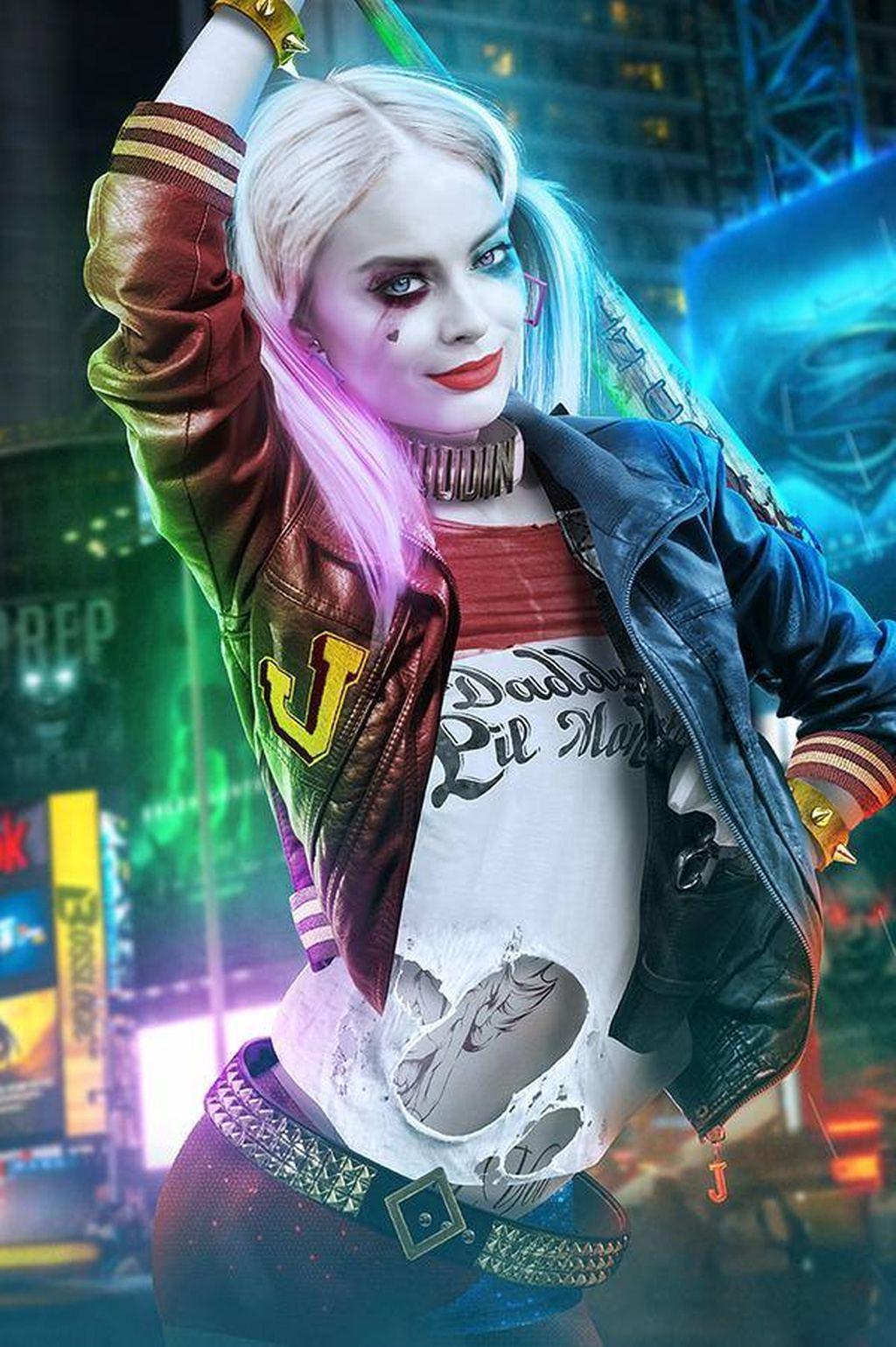 Harley Quinn Hd Wallpapers Background Images - Suicide Squad Margot Robbie Hd - HD Wallpaper 