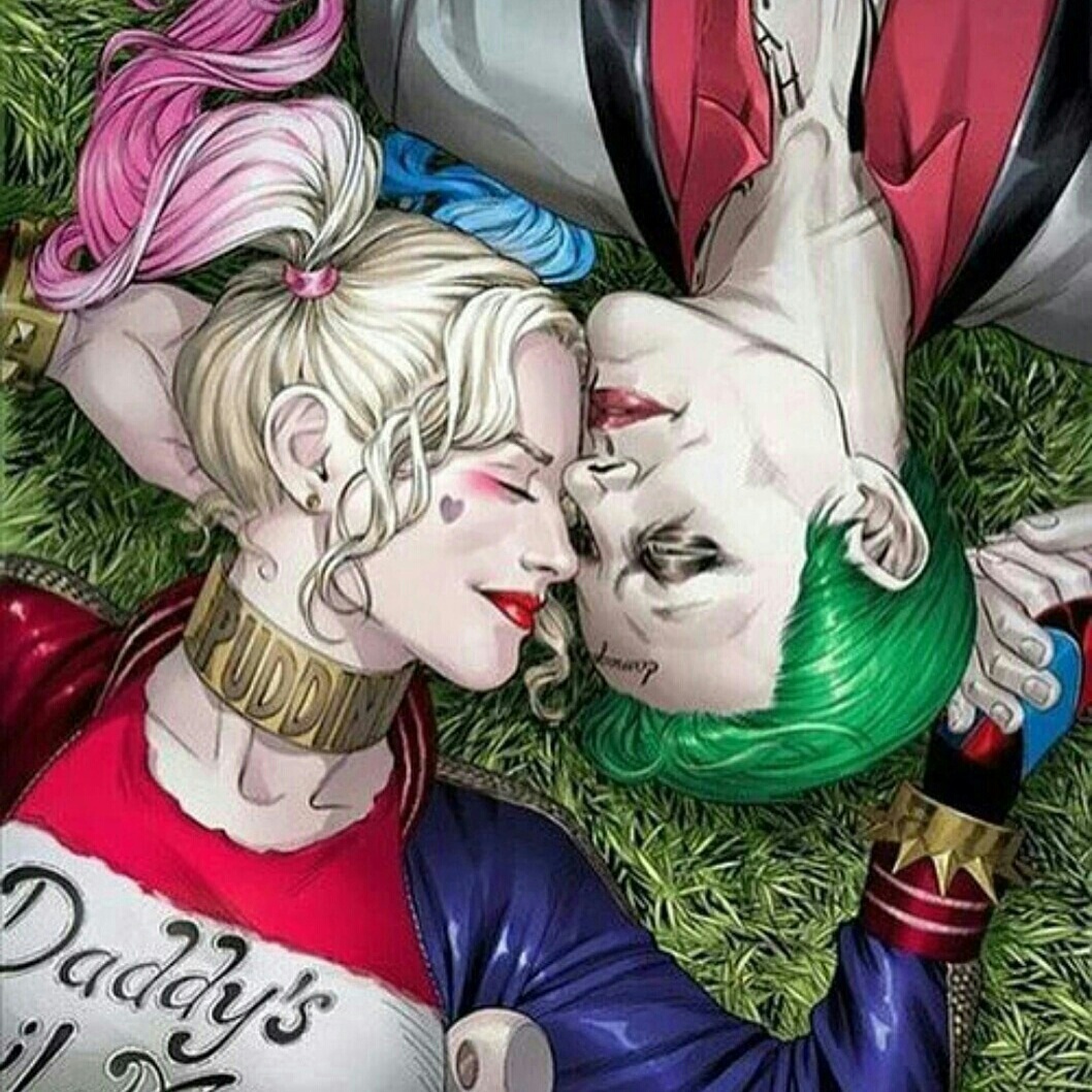 Harley Quinn, Joker, Tfios - Romantic Joker And Harley Quinn Wallpaper Hd - HD Wallpaper 