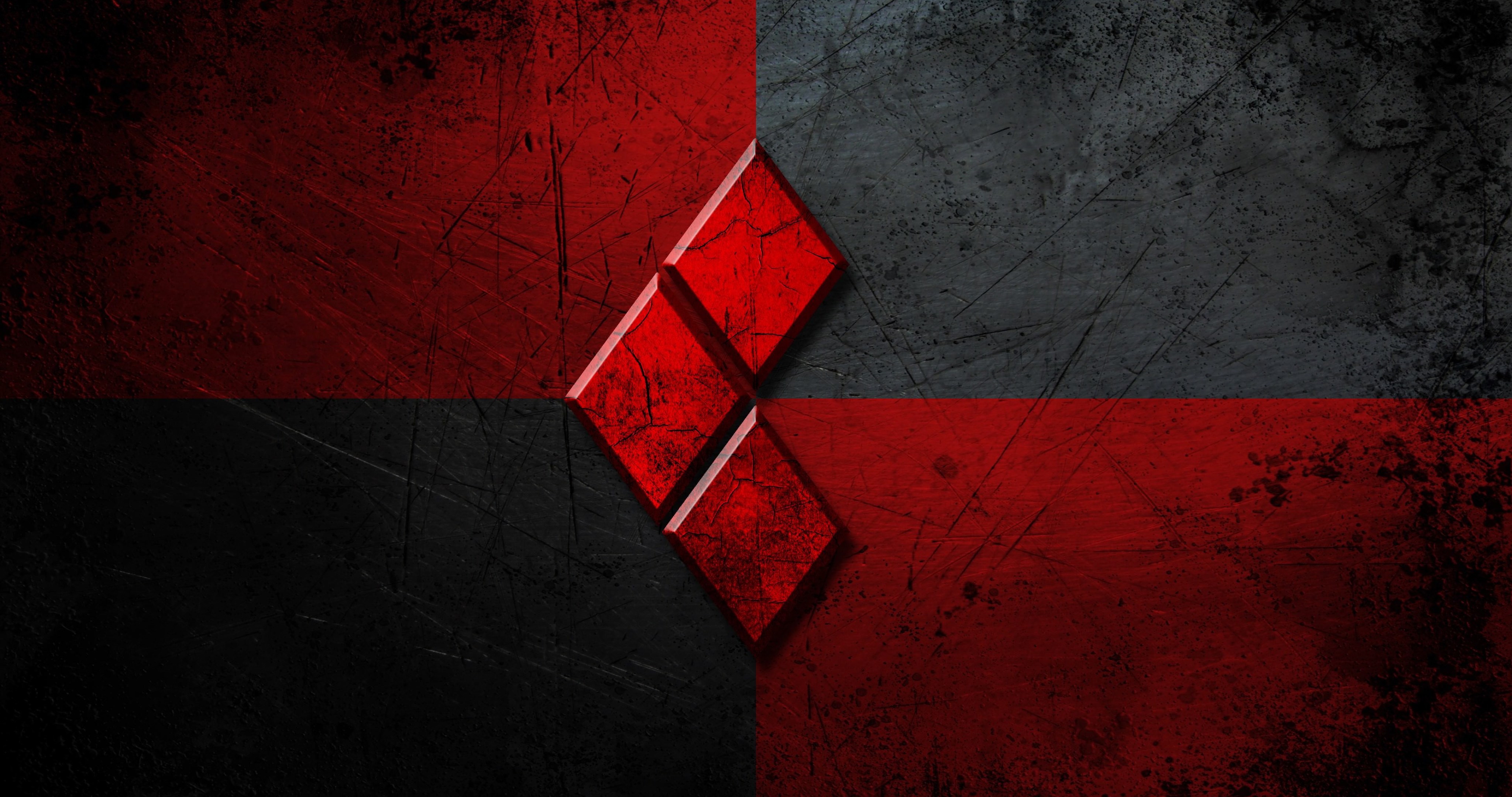 3840x2160, Red Diamonds Wallpaper Abstract Wallpapers - HD Wallpaper 