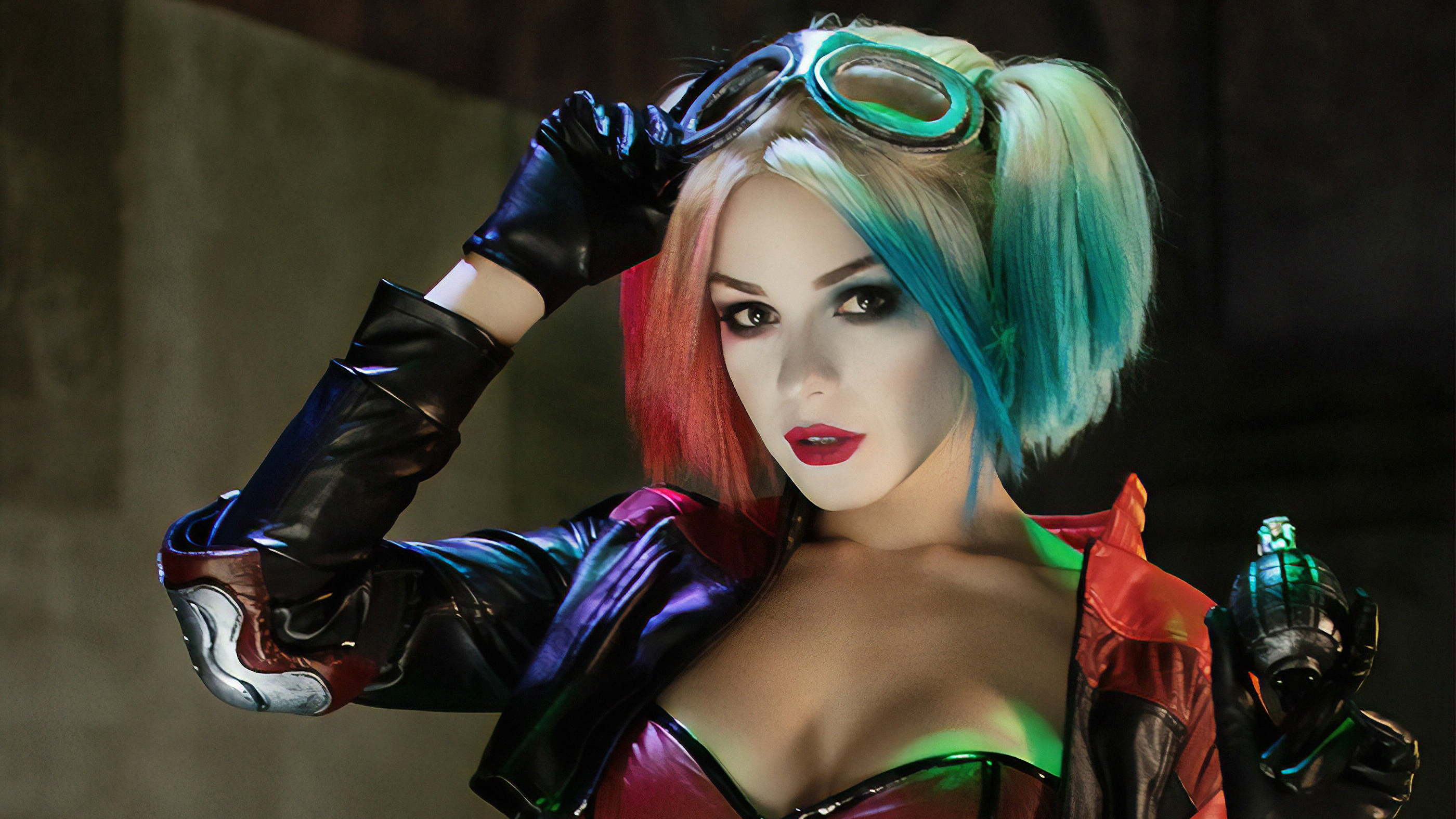 Injustice 2 Harley Quinn Cosplay - HD Wallpaper 