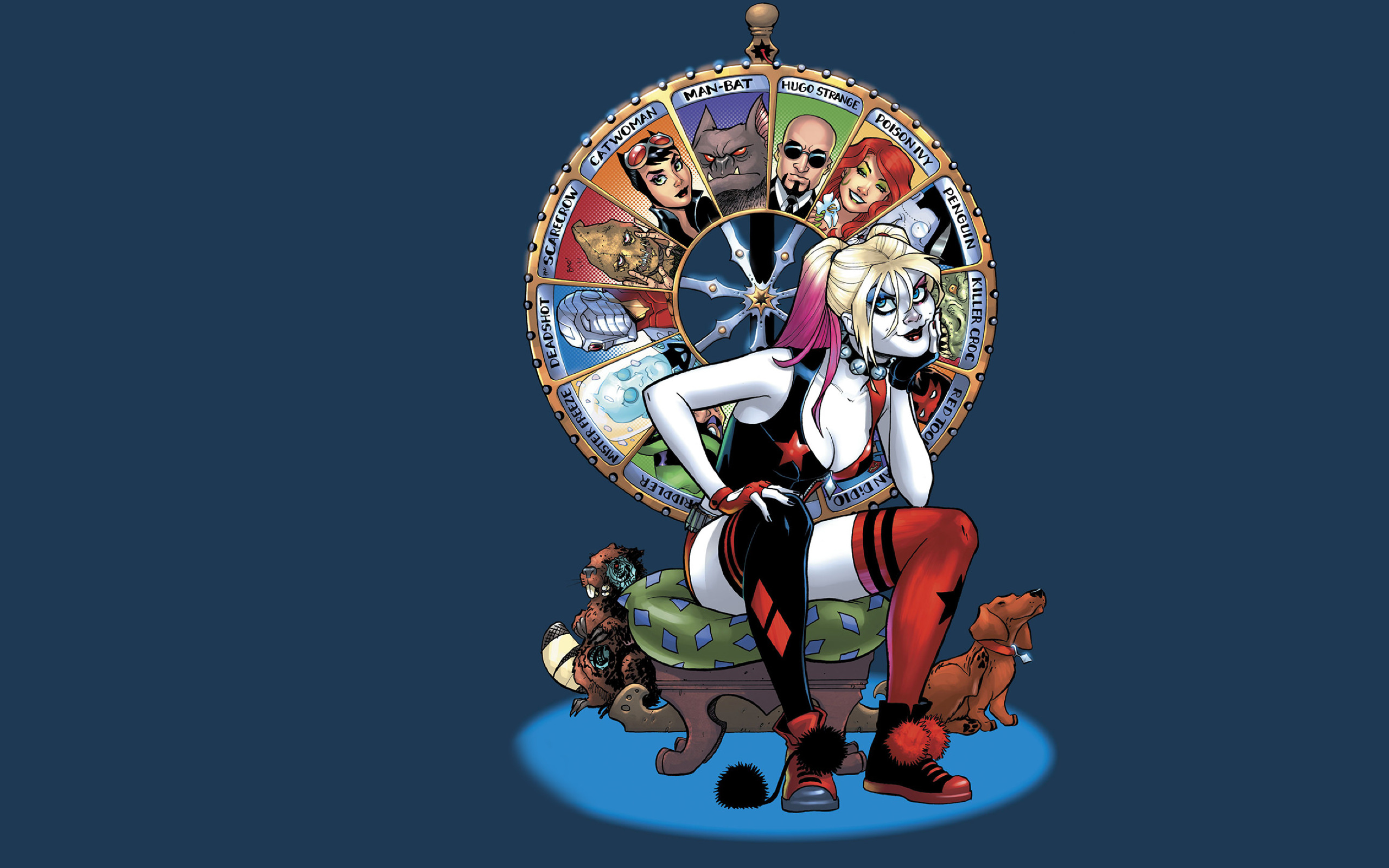 Harley Quinn Amanda Conner - HD Wallpaper 