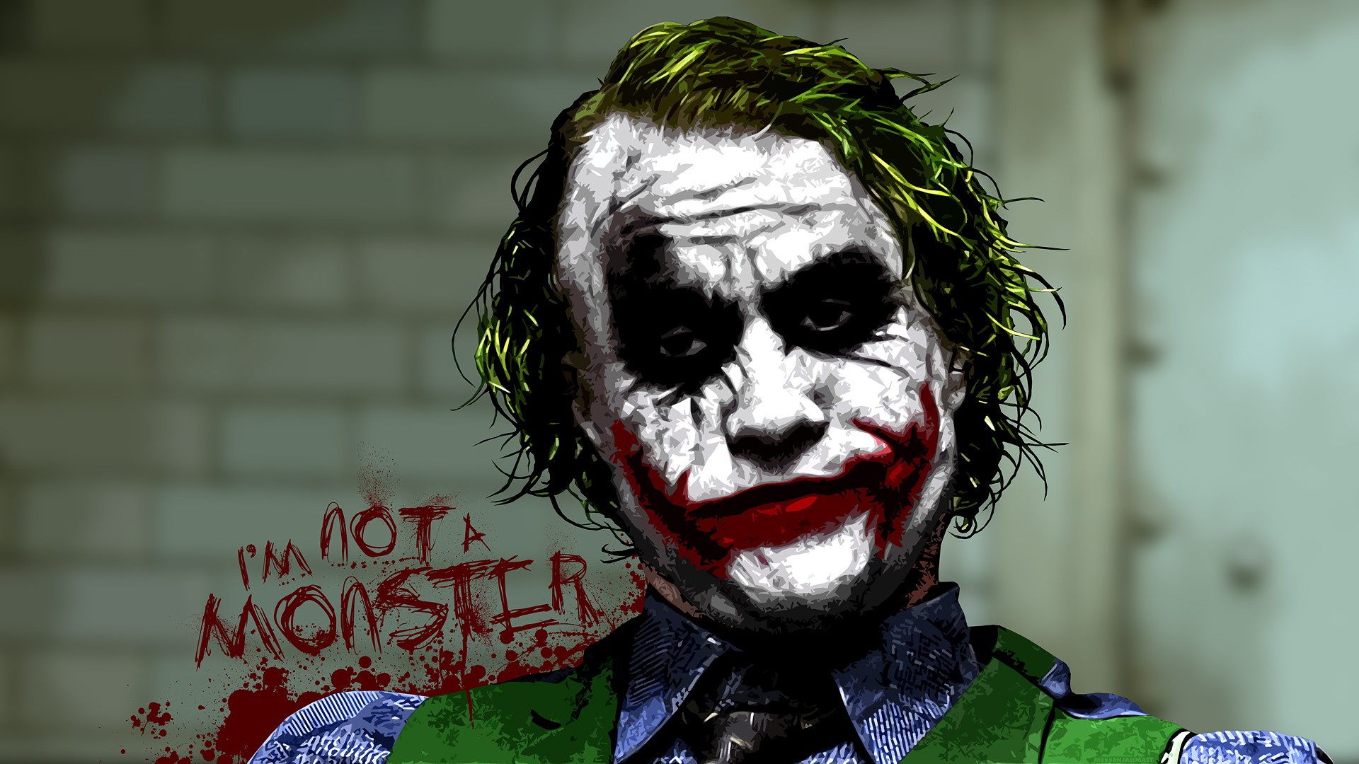 Joker I M Not A Monster - HD Wallpaper 