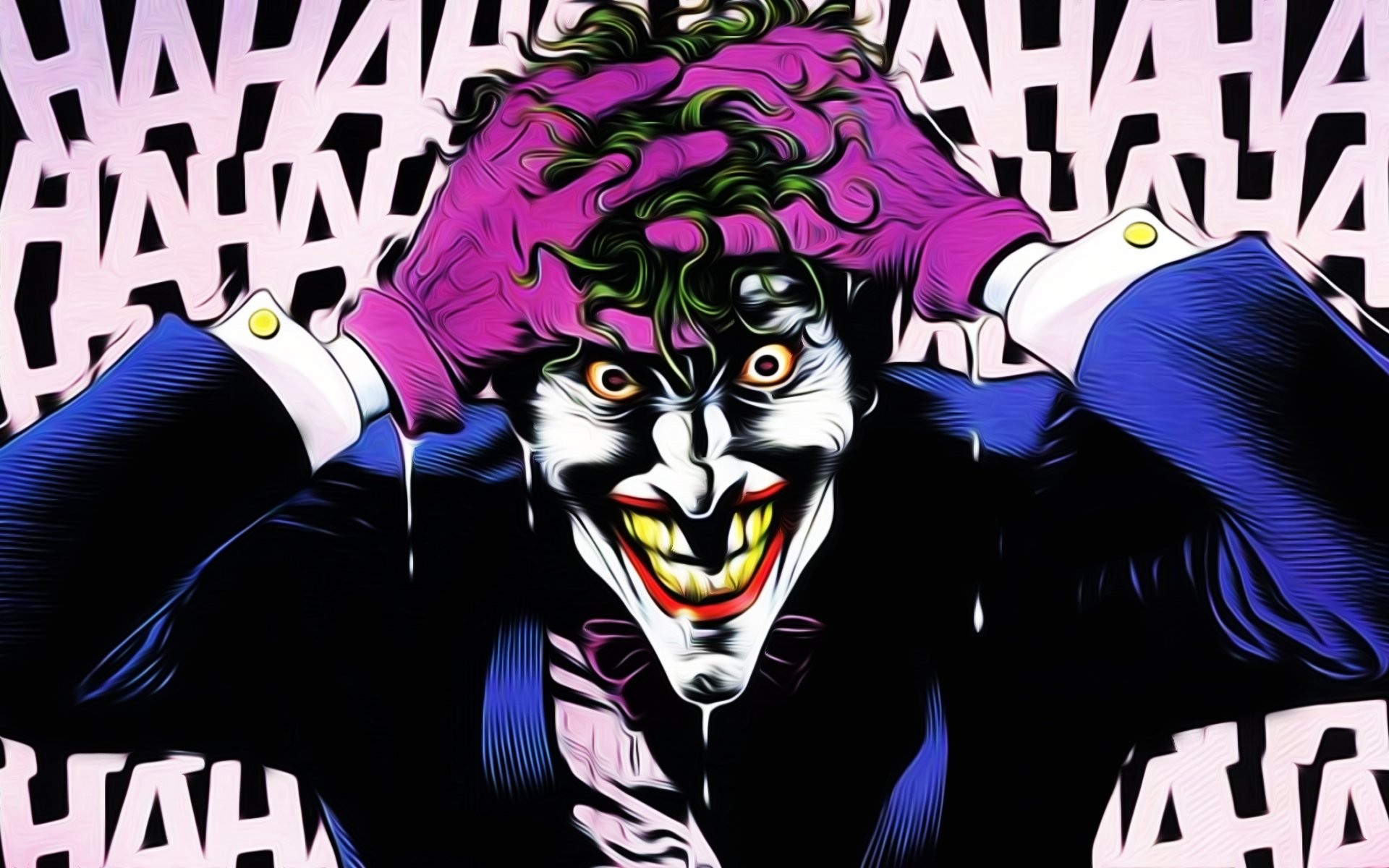 Joker Vs Batman Comic - HD Wallpaper 
