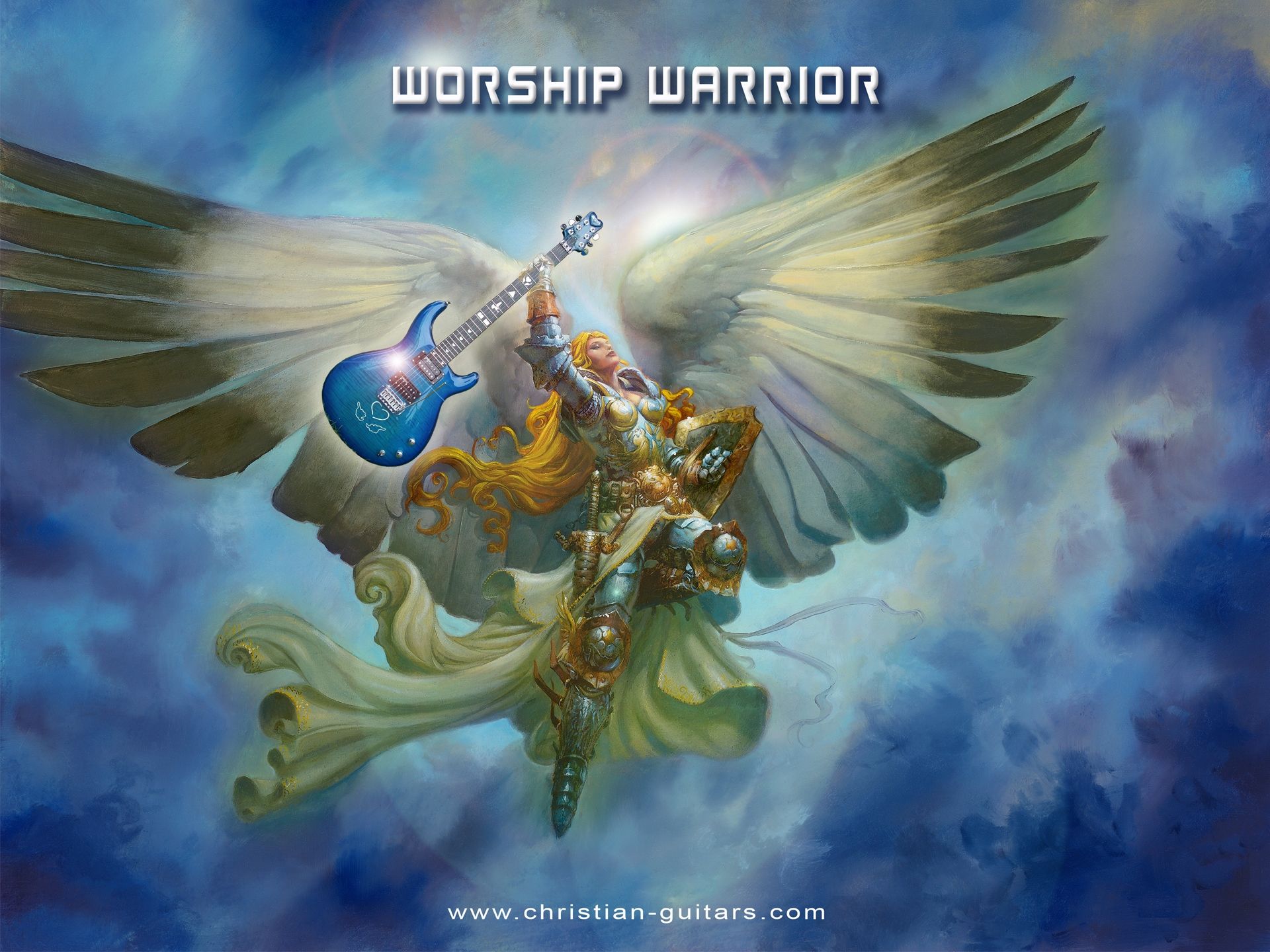 Worship Warrior Christian Wallpaper Free Download - Magic The Gathering - HD Wallpaper 