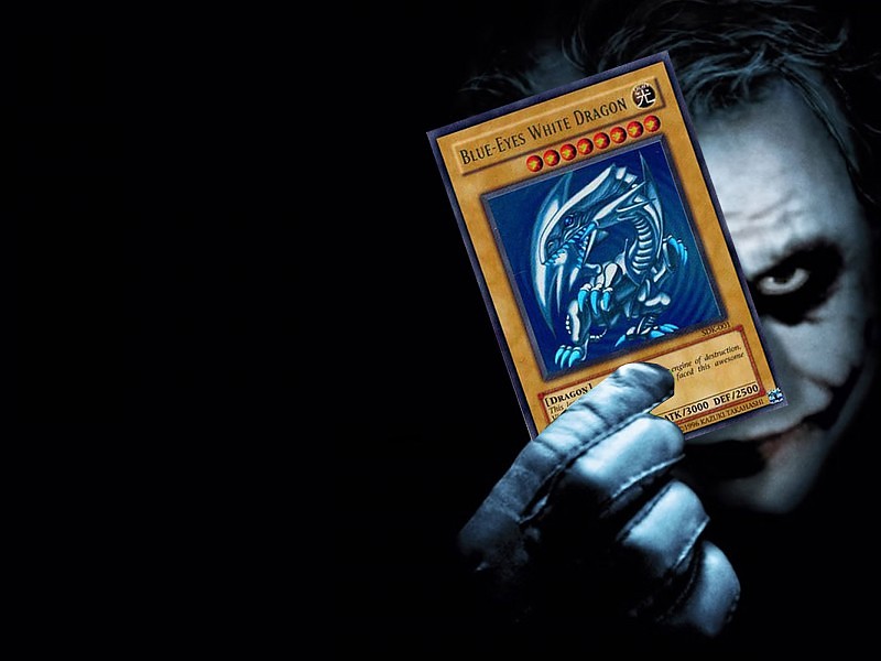 Yugioh Joker Wallpaper - Joker Blue Eyes White Dragon - HD Wallpaper 