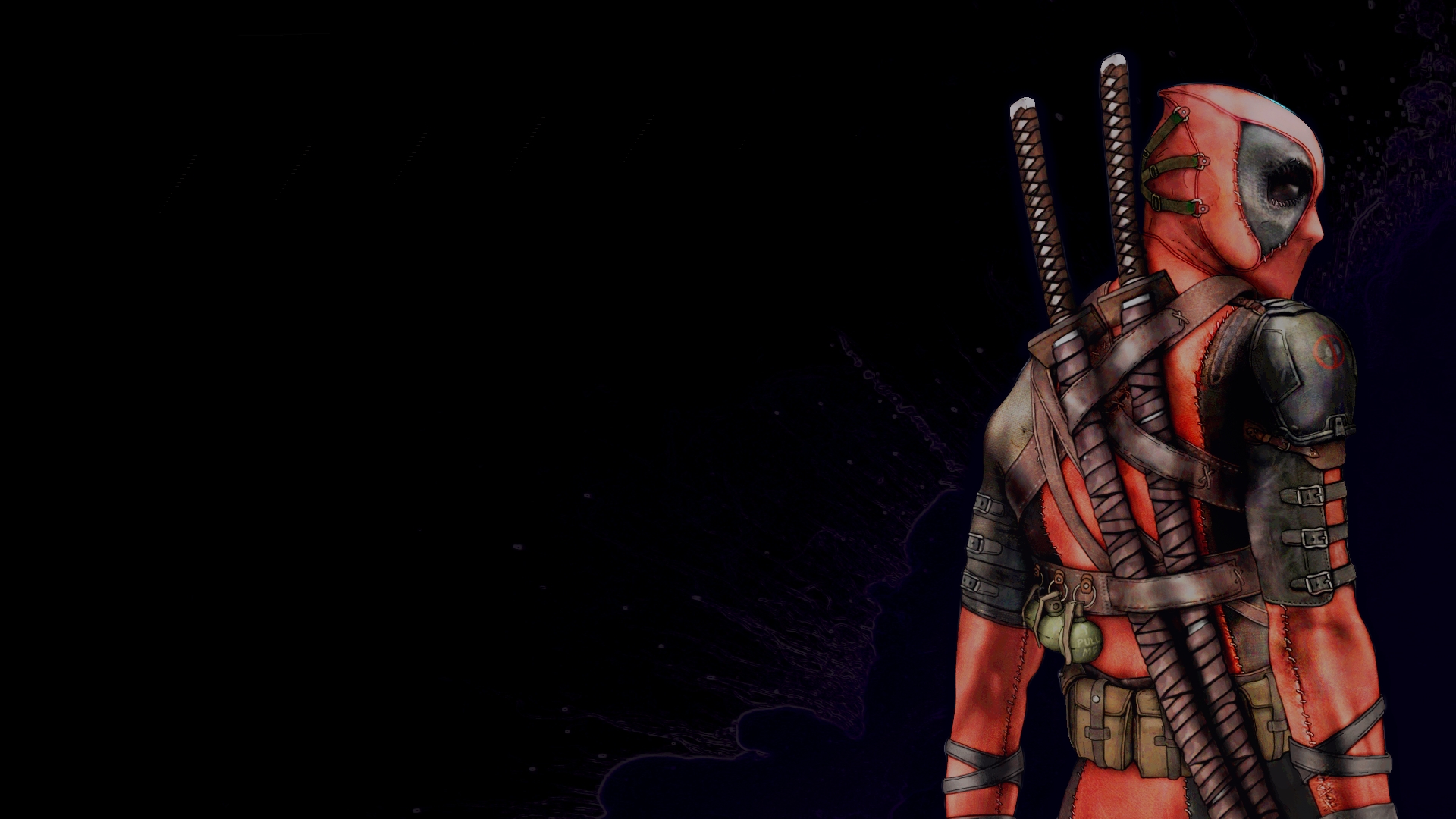 Deadpool Wallpaper Free - Deadpool Wallpapers For Pc Hd - HD Wallpaper 