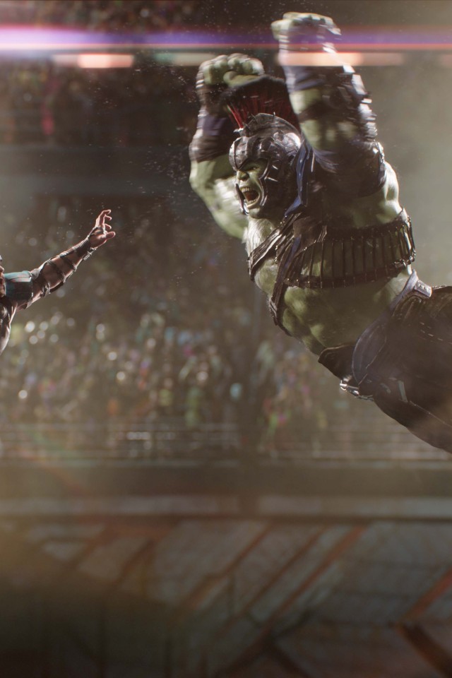 Ragnarok, Hulk Vs Thor, Arena - Thor Ragnarok Hulk Vs Thor - HD Wallpaper 