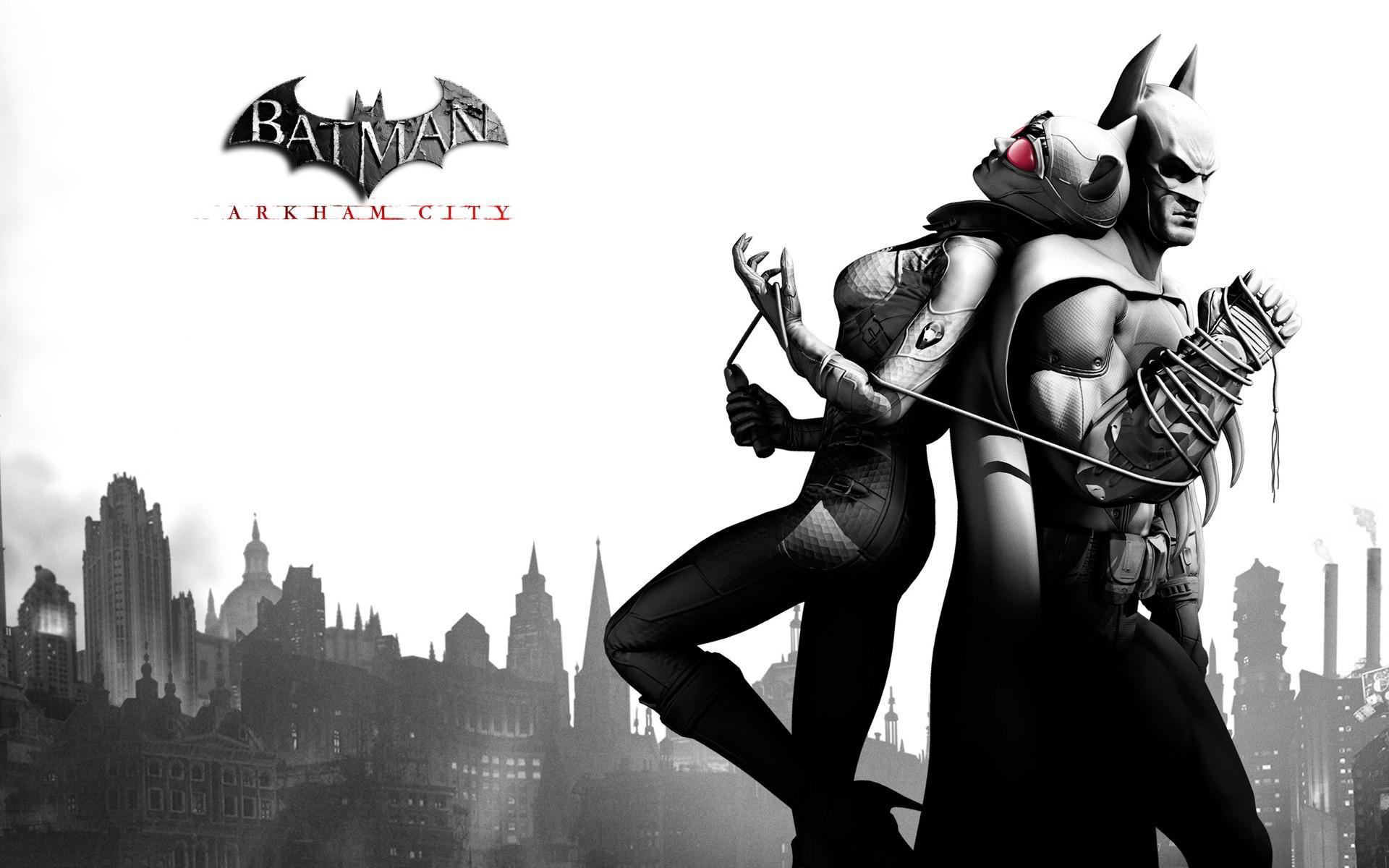 Video Games Catwoman Artwork Arkham City Batman 1080p - HD Wallpaper 