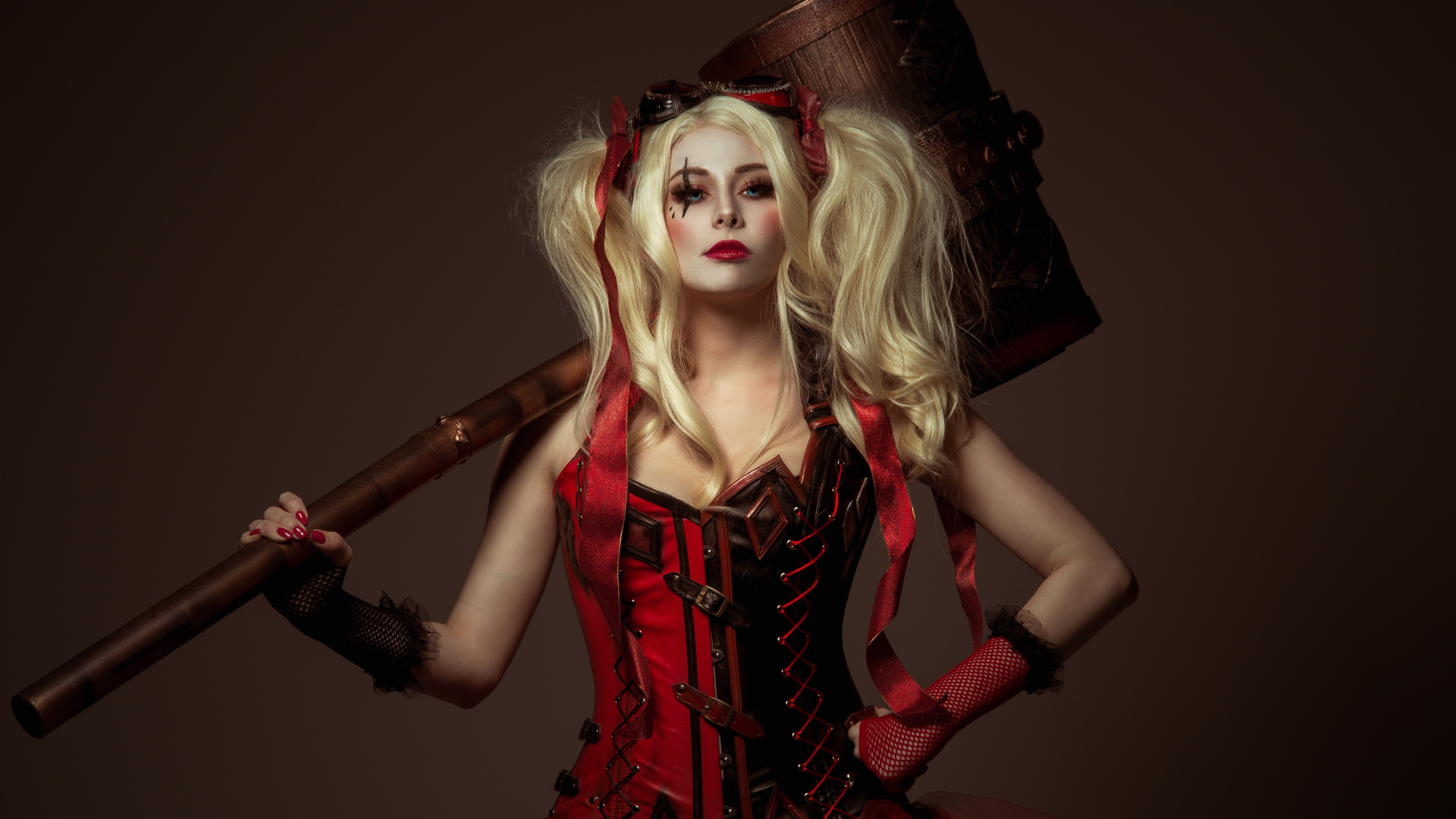 Harley Quinn, Cosplay, Girl Model, 2019, Wallpaper - 1080p Harley Quinn Hd - HD Wallpaper 