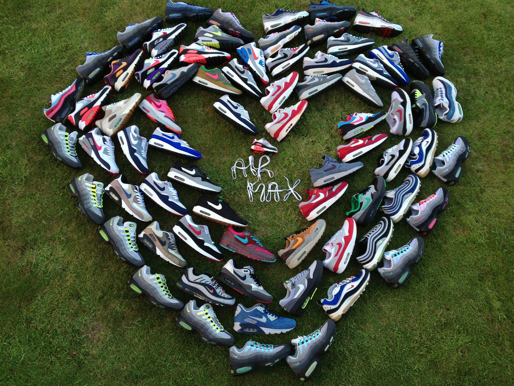 Nike Air Max Wallpaper - Nike Air Max Collage - HD Wallpaper 