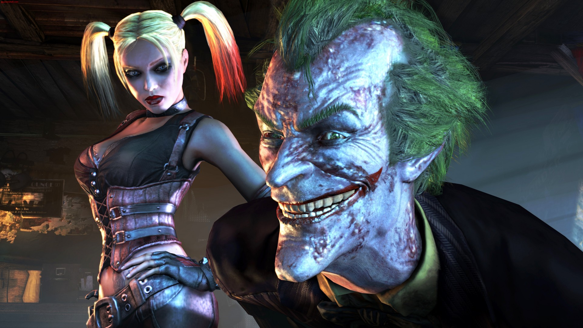 Joker Batman Video Game - HD Wallpaper 