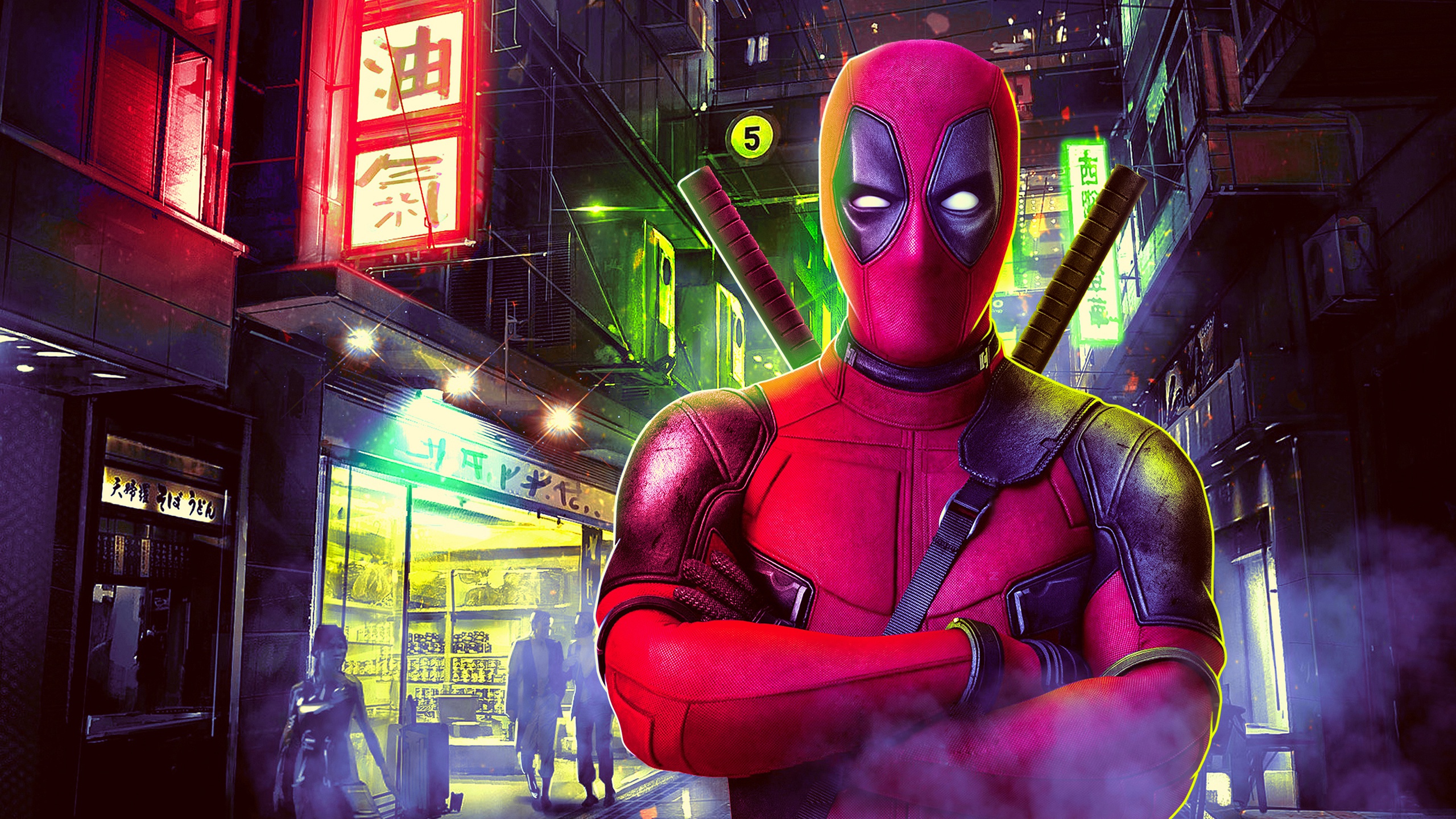 Imagenes De Deadpool Hd 4k - HD Wallpaper 