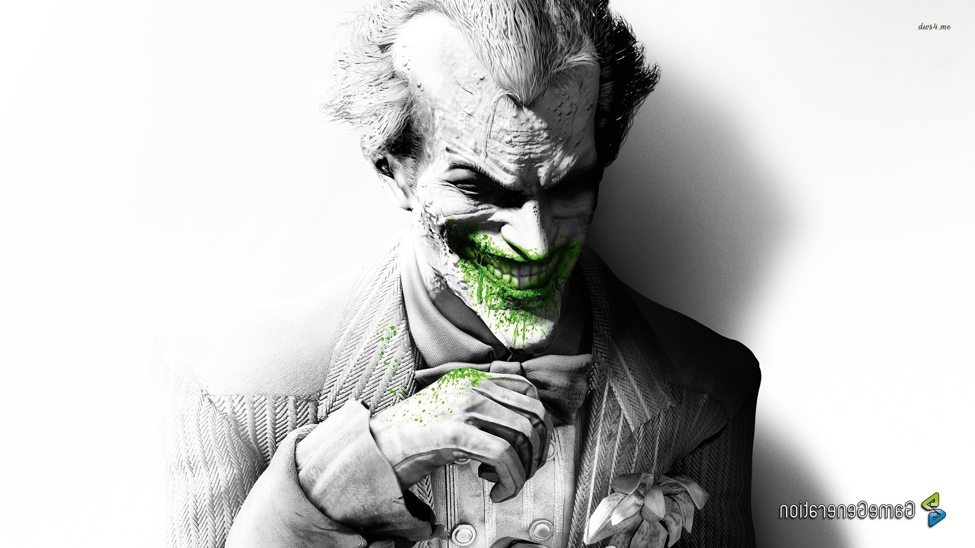 Joker Hd Wallpapers Backgrounds Wallpaper 1920ã1080 - Joker Arkham City Png - HD Wallpaper 