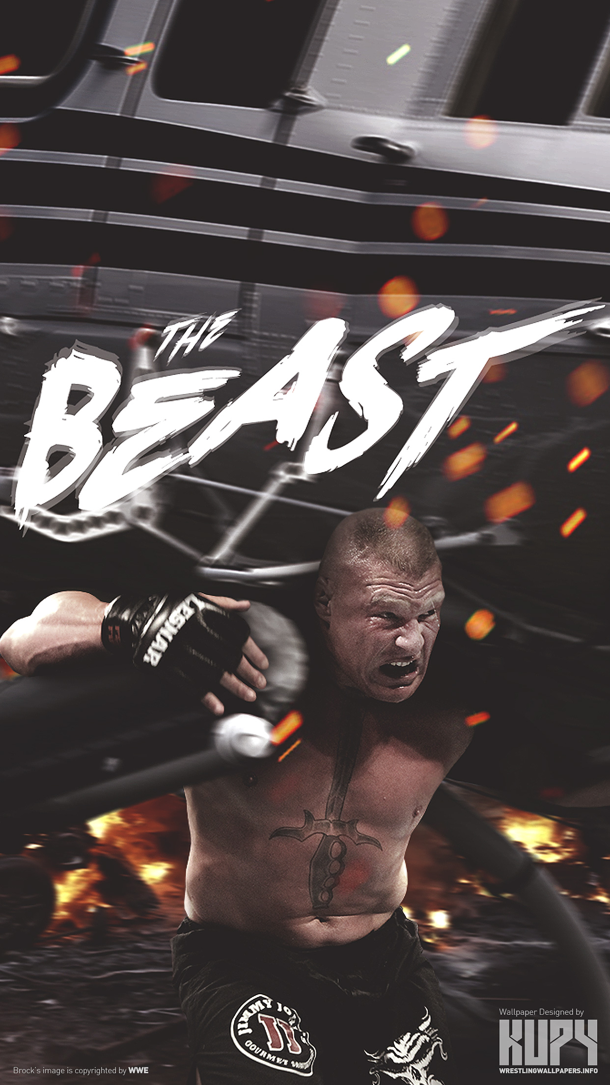 Brock Lesnar Wallpaper Iphone - HD Wallpaper 