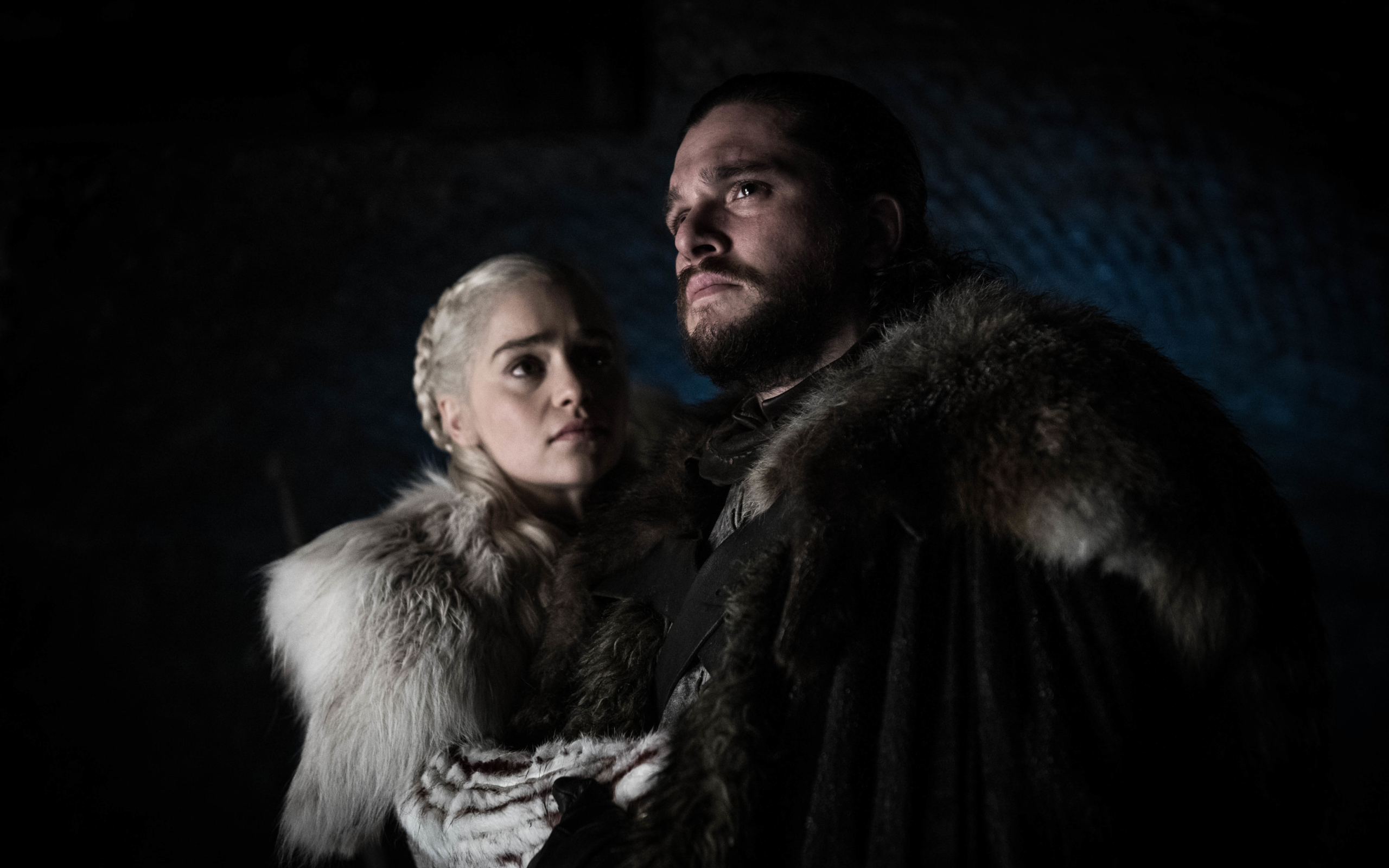 Jon Snow And Daenerys Season - HD Wallpaper 