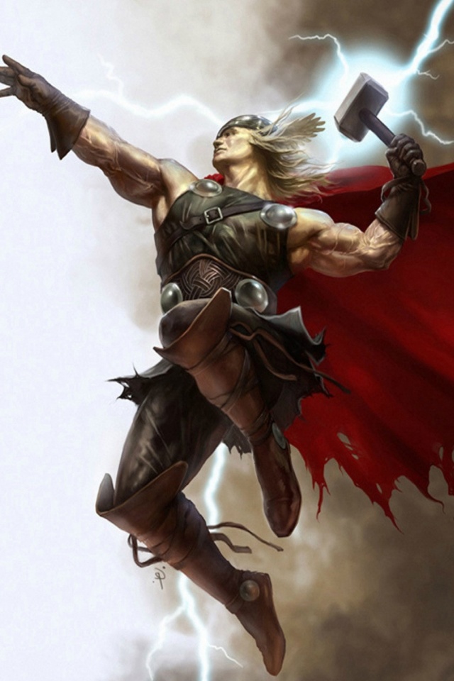 Thor Iphone Wallpaper - Thor Mobile Wallpaper Hd - HD Wallpaper 