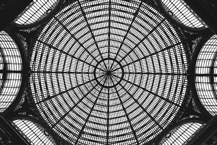 Italy, Napoli, Galleria Umberto I, Urban, Canopy, Architecture, - Galleria Umberto - HD Wallpaper 