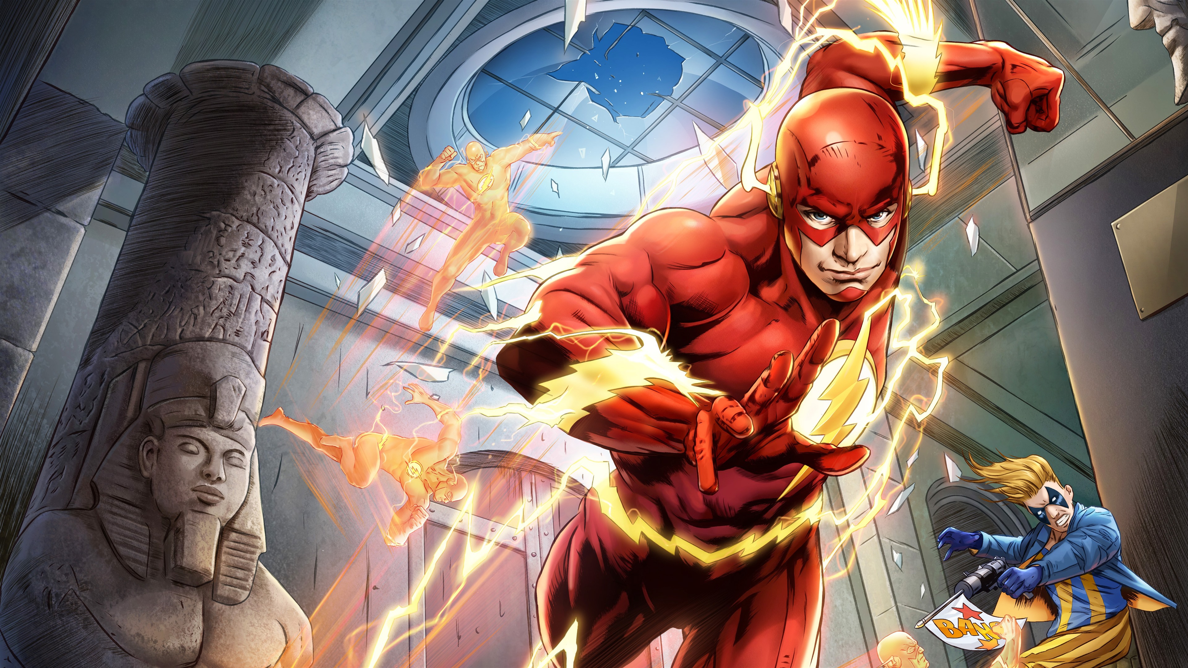 Flash Wallpaper Comic 4k - HD Wallpaper 