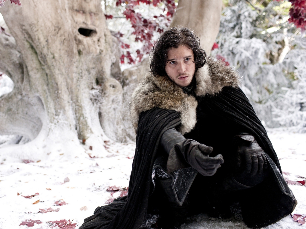 Jon Snow For 1024 X 768 Resolution - Игра Престолов Красивые Кадры - HD Wallpaper 