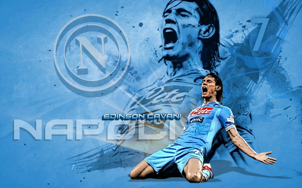 Napoli Wallpaper Cavani - HD Wallpaper 